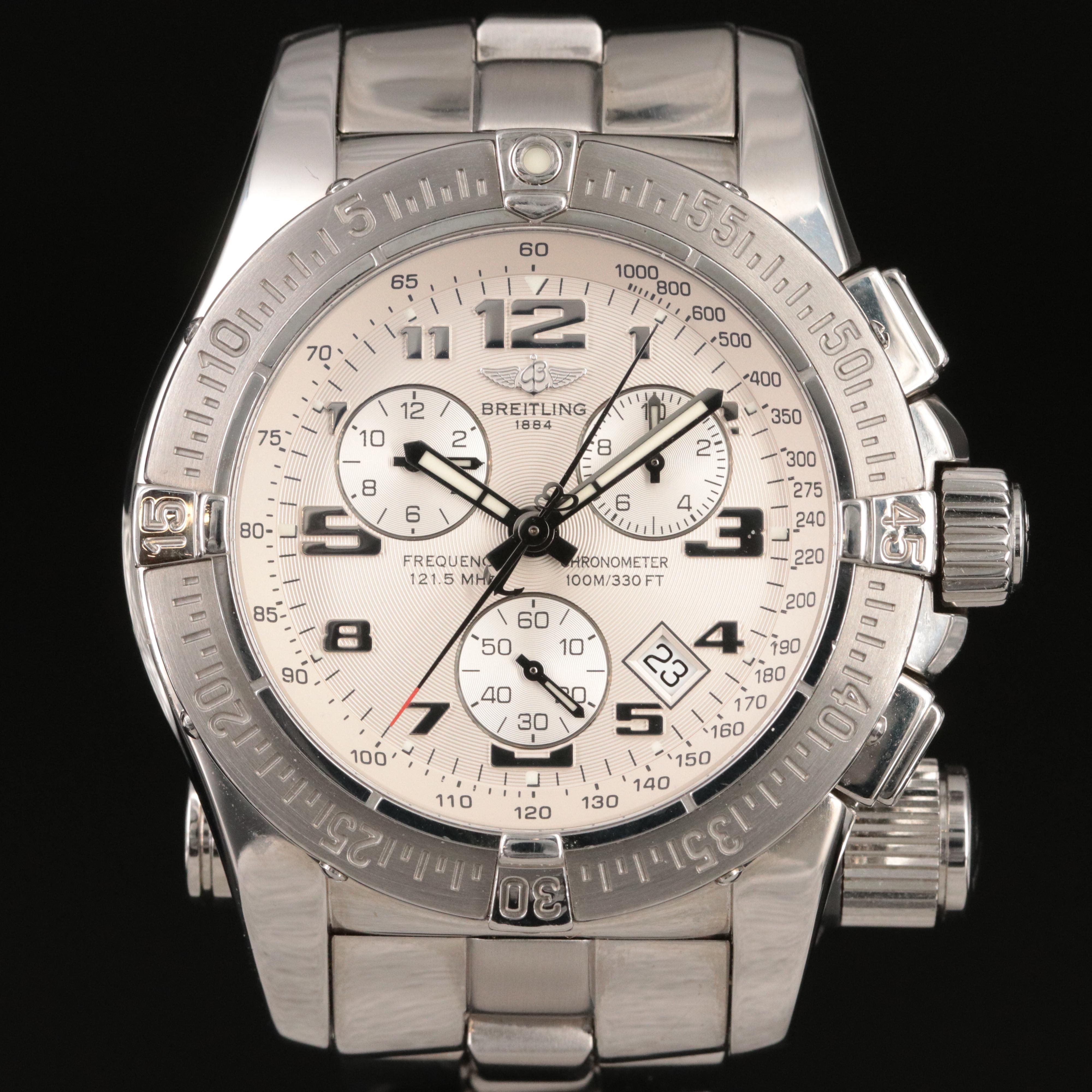Breitling Emergency Mission 45MM Steel Watch