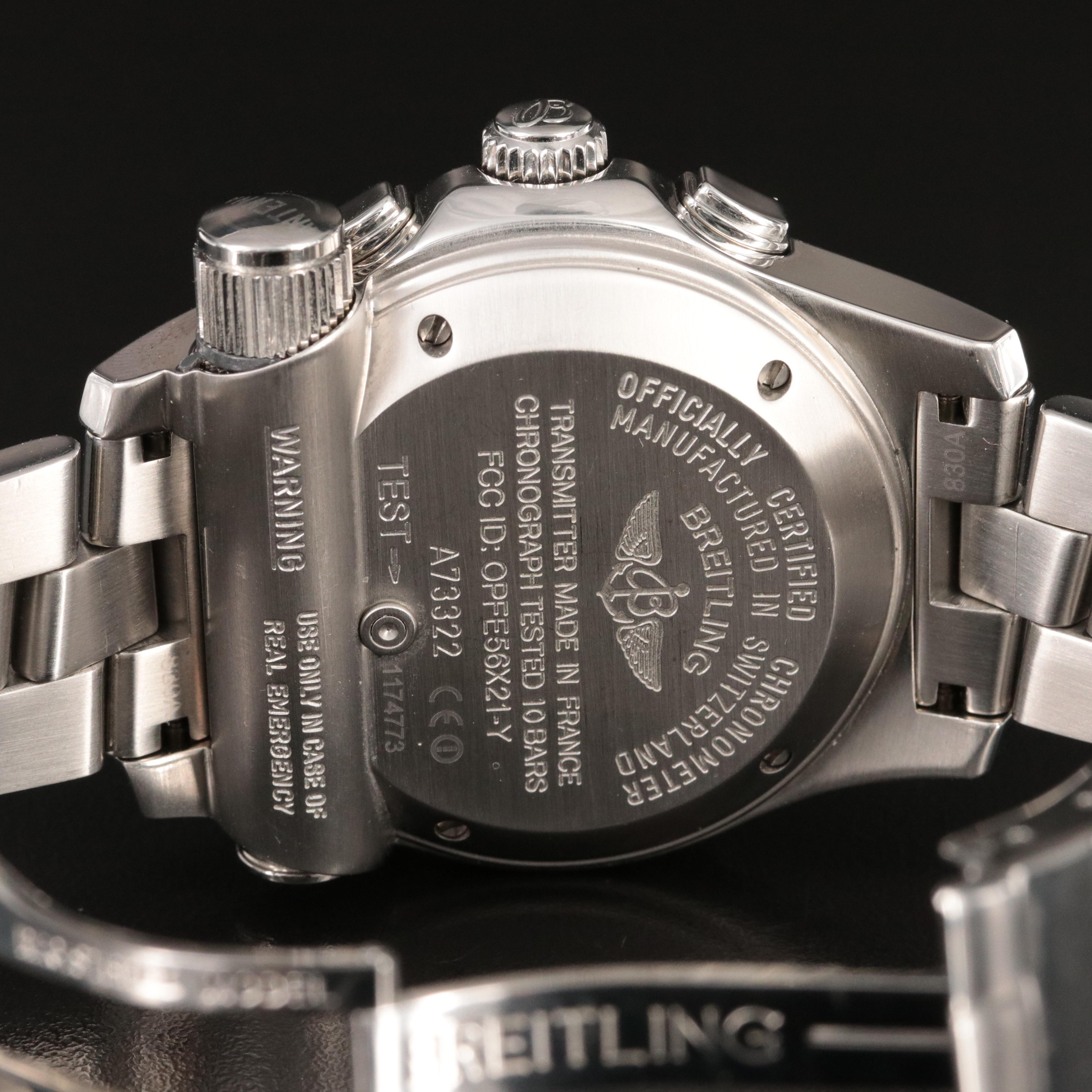 Breitling Emergency Mission 45MM Steel Watch