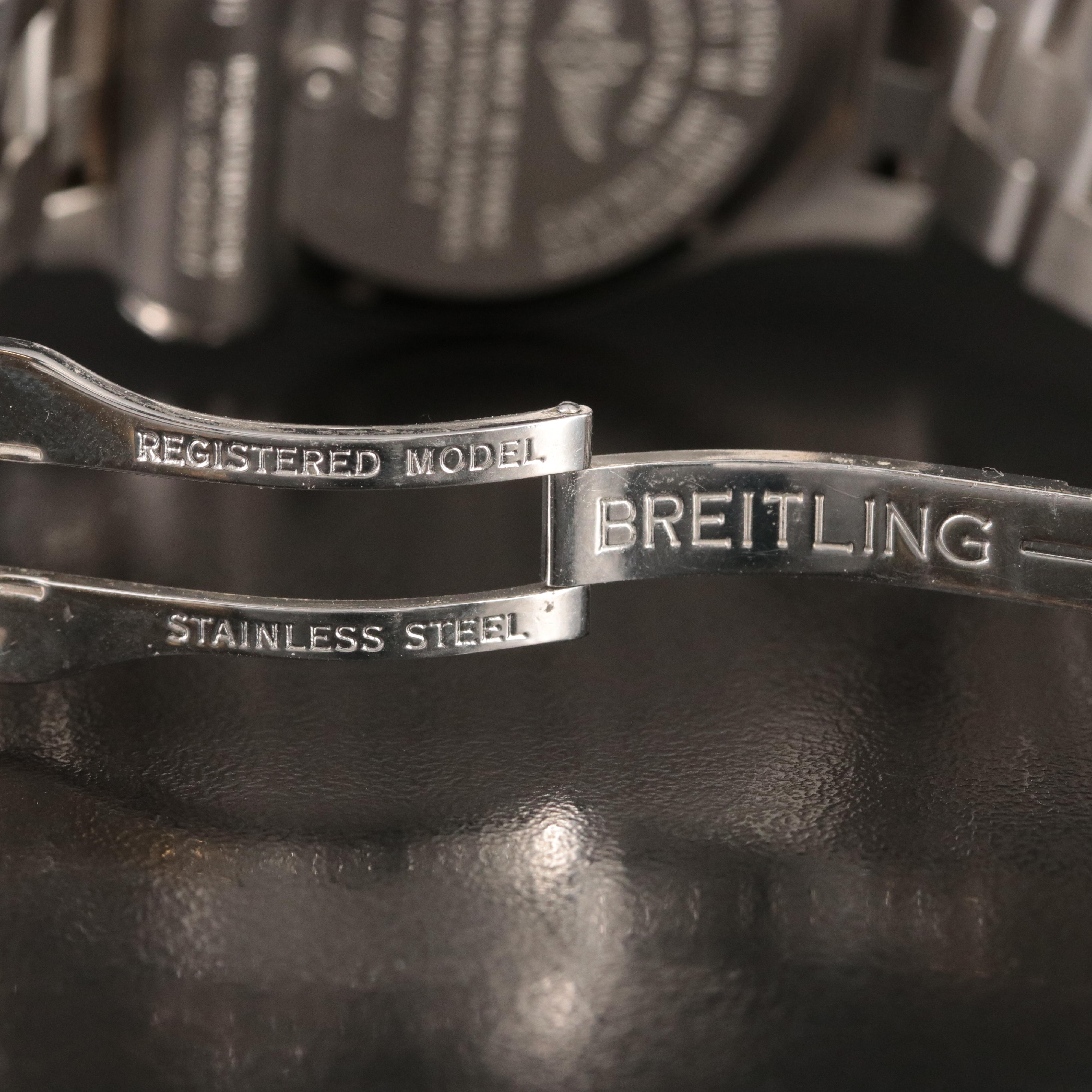 Breitling Emergency Mission 45MM Steel Watch