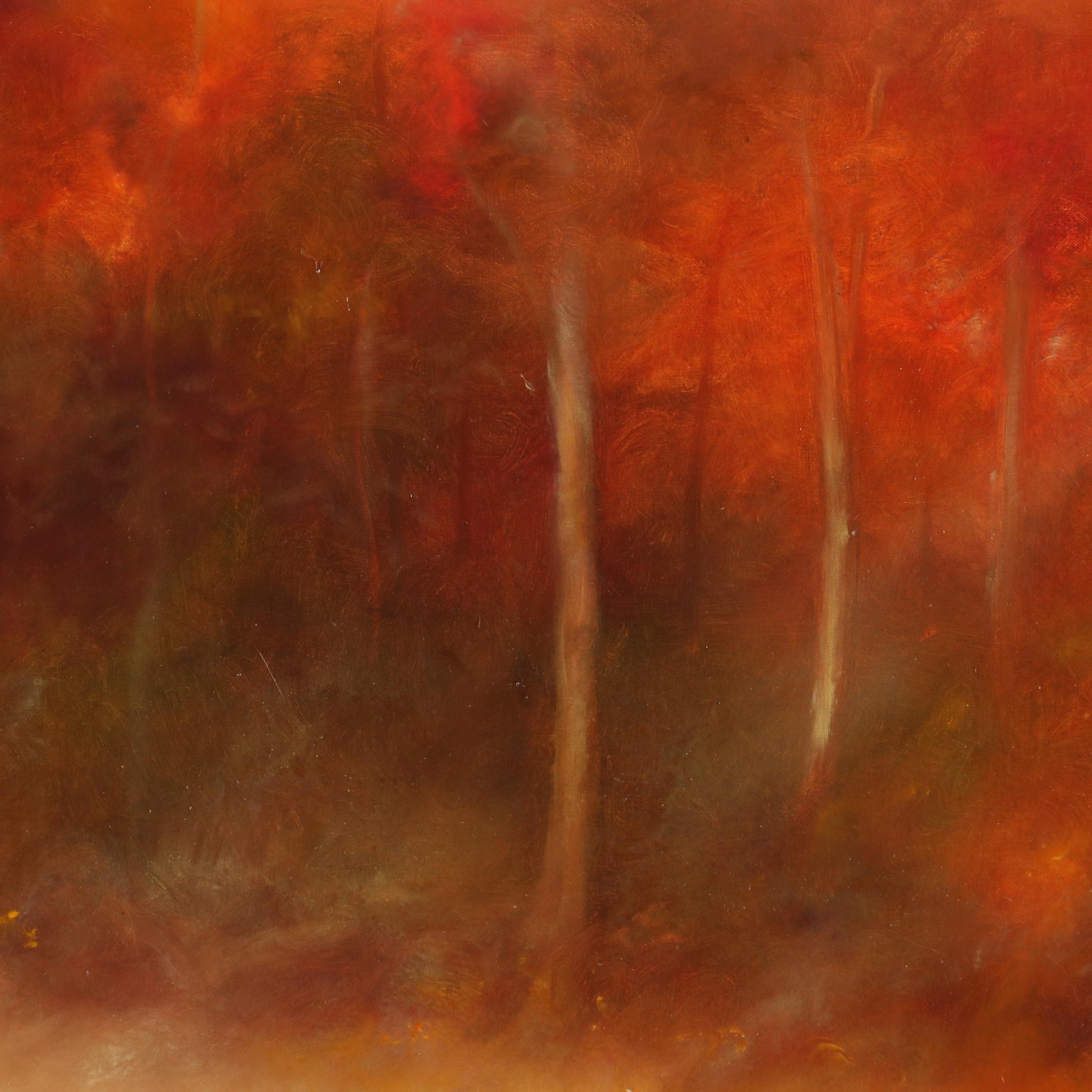 Autumn Landscape Large-Scale Oil Painting