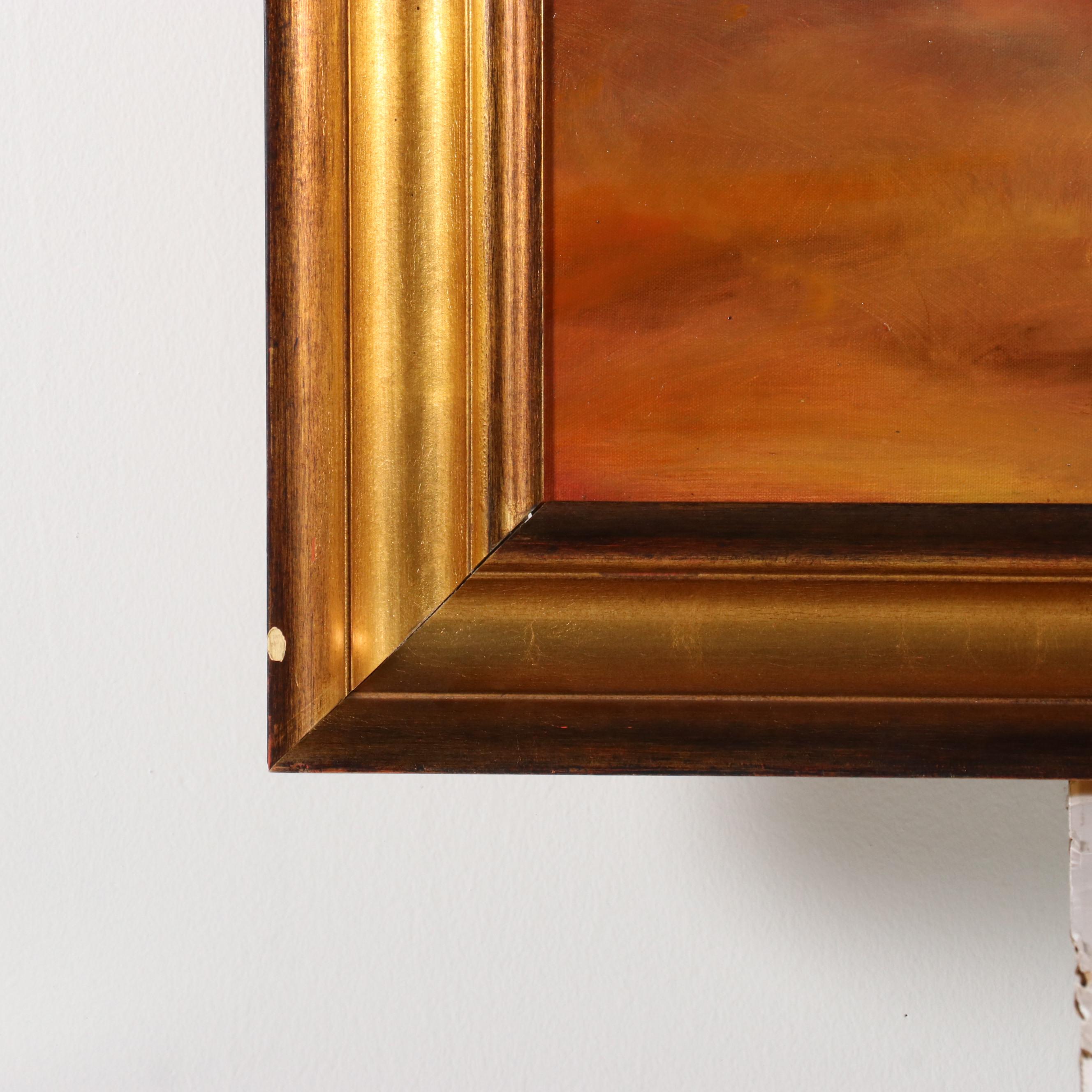 Autumn Landscape Large-Scale Oil Painting