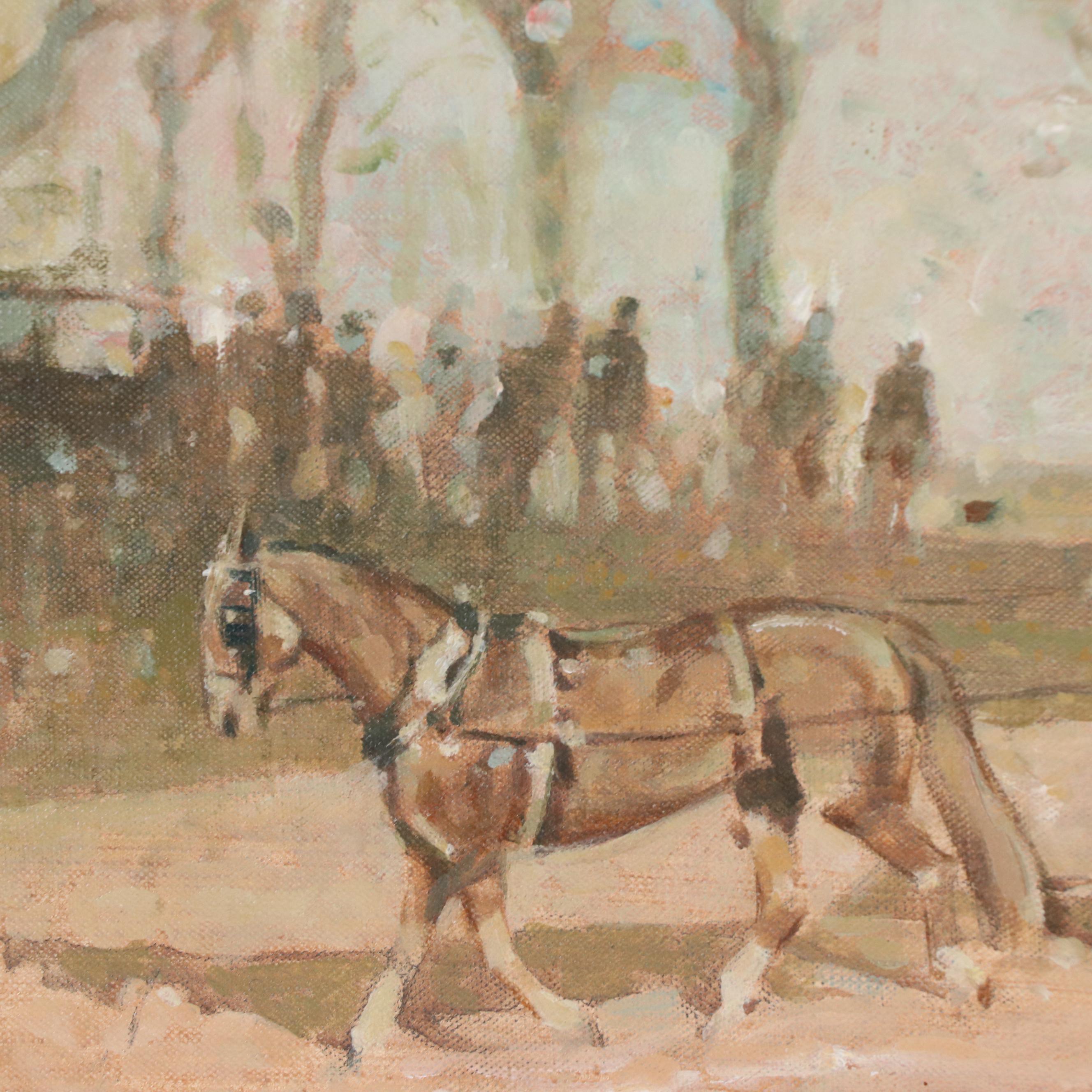 Kenneth Wynn Oil Painting "Bicton Championship"