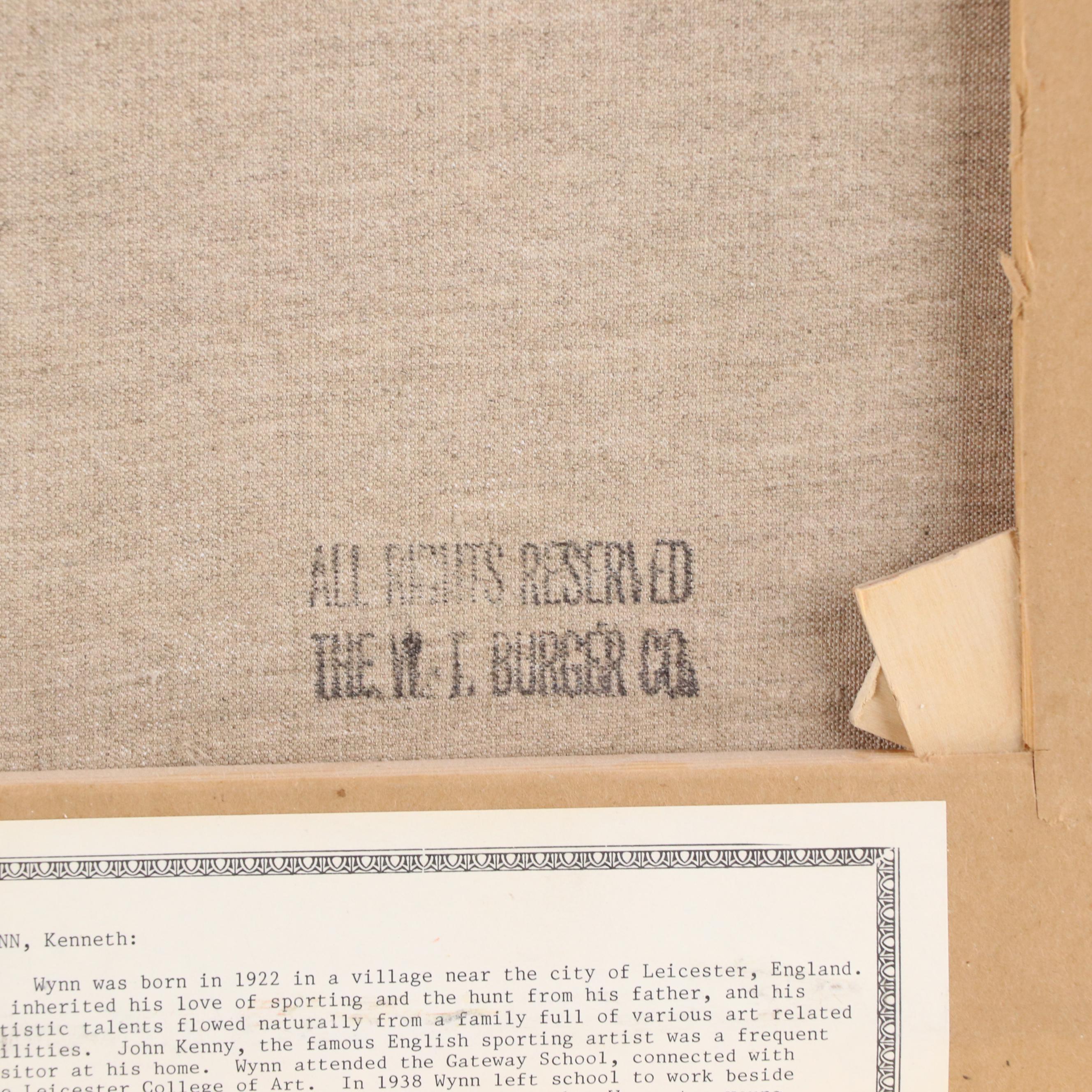 Kenneth Wynn Oil Painting "Bicton Championship"