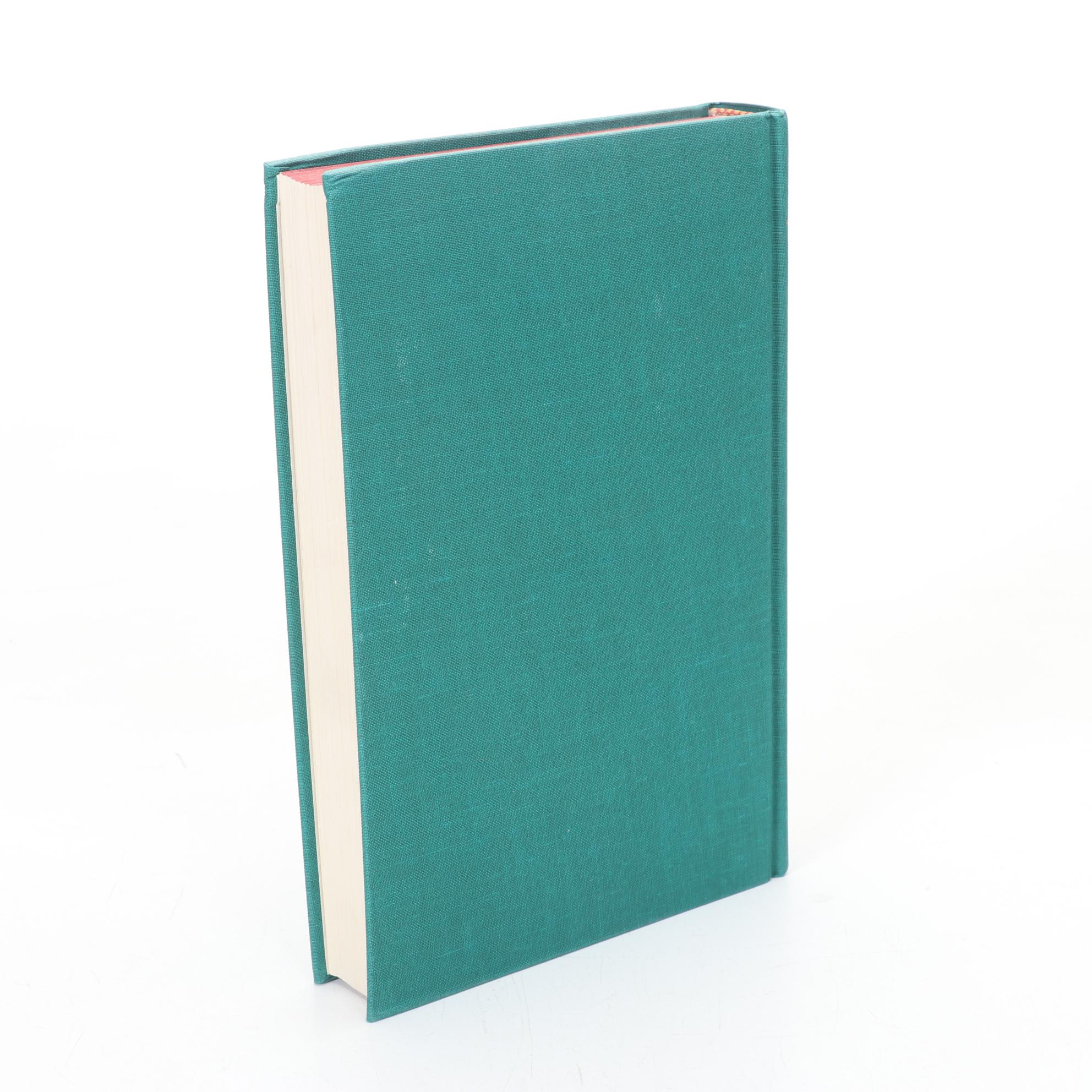 First American Edition "The Silmarillion" by J. R. R. Tolkien with Fold-Out Map