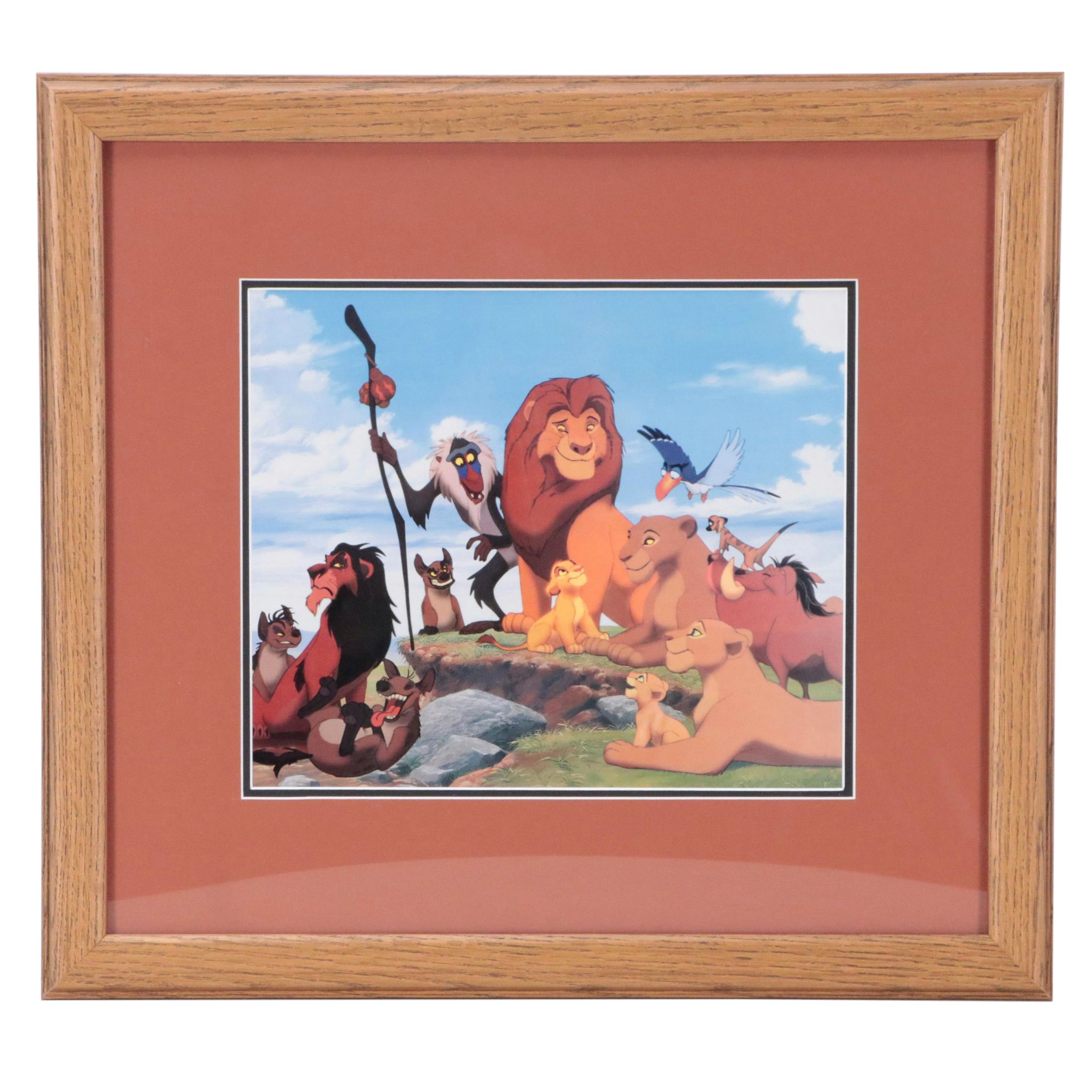 Disney "The Lion King" Offset Lithograph