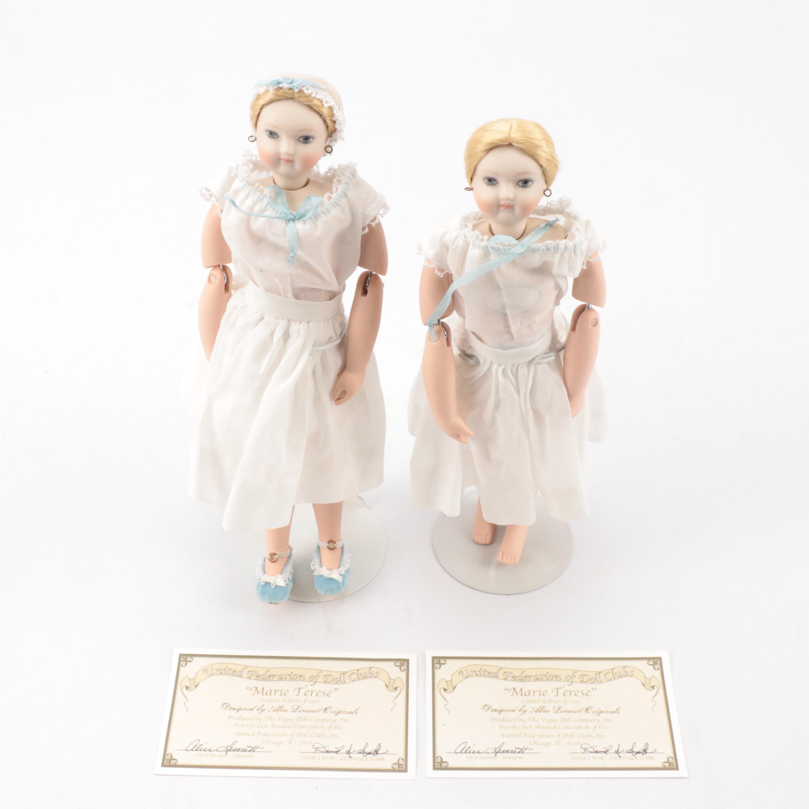 Vogue "Marie Terese" Collector Dolls and Clothes Designed by Alive Leverett