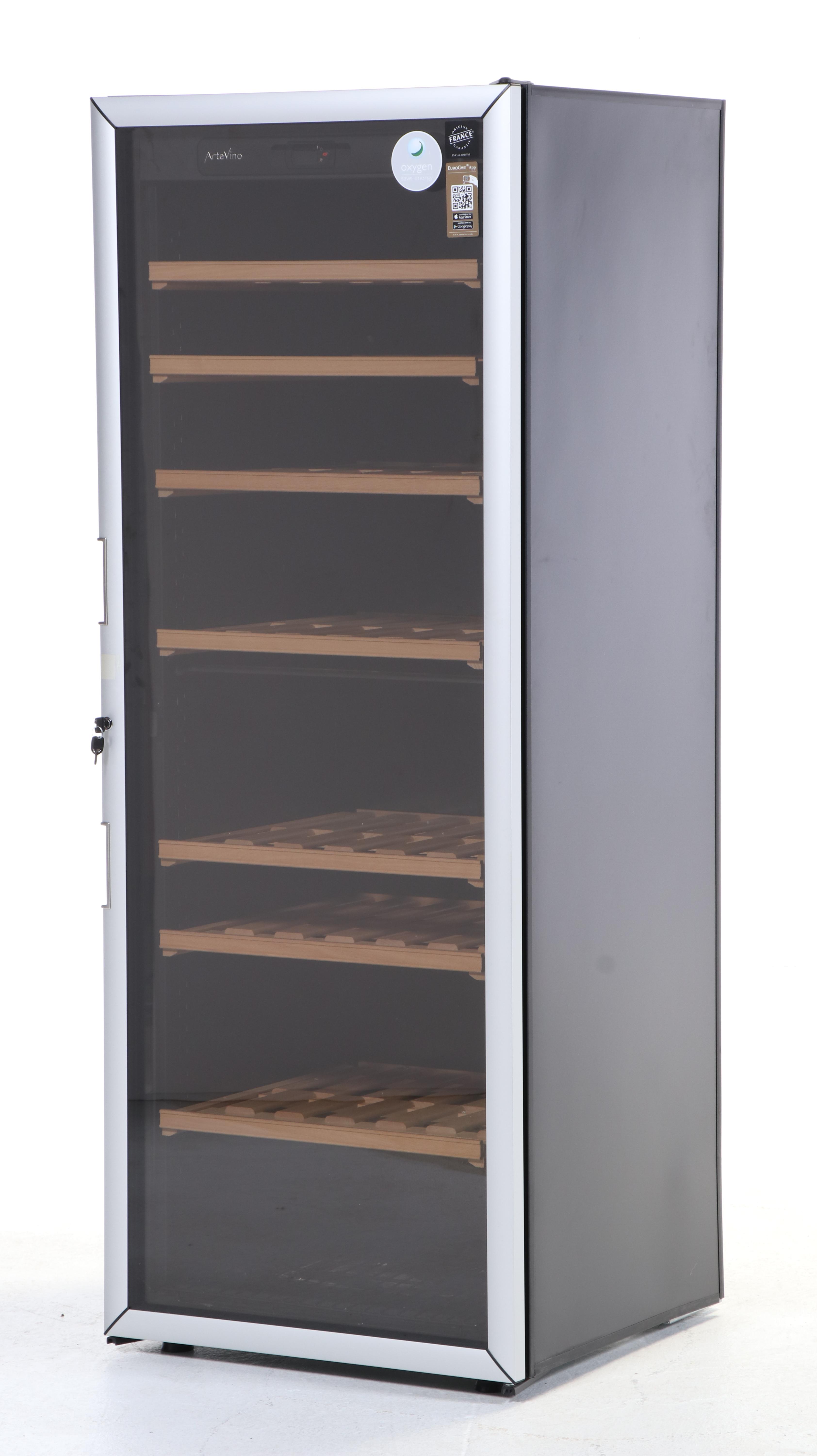 Eurocave Artevino Glass Front Wine Chiller With Wine Check Cooler