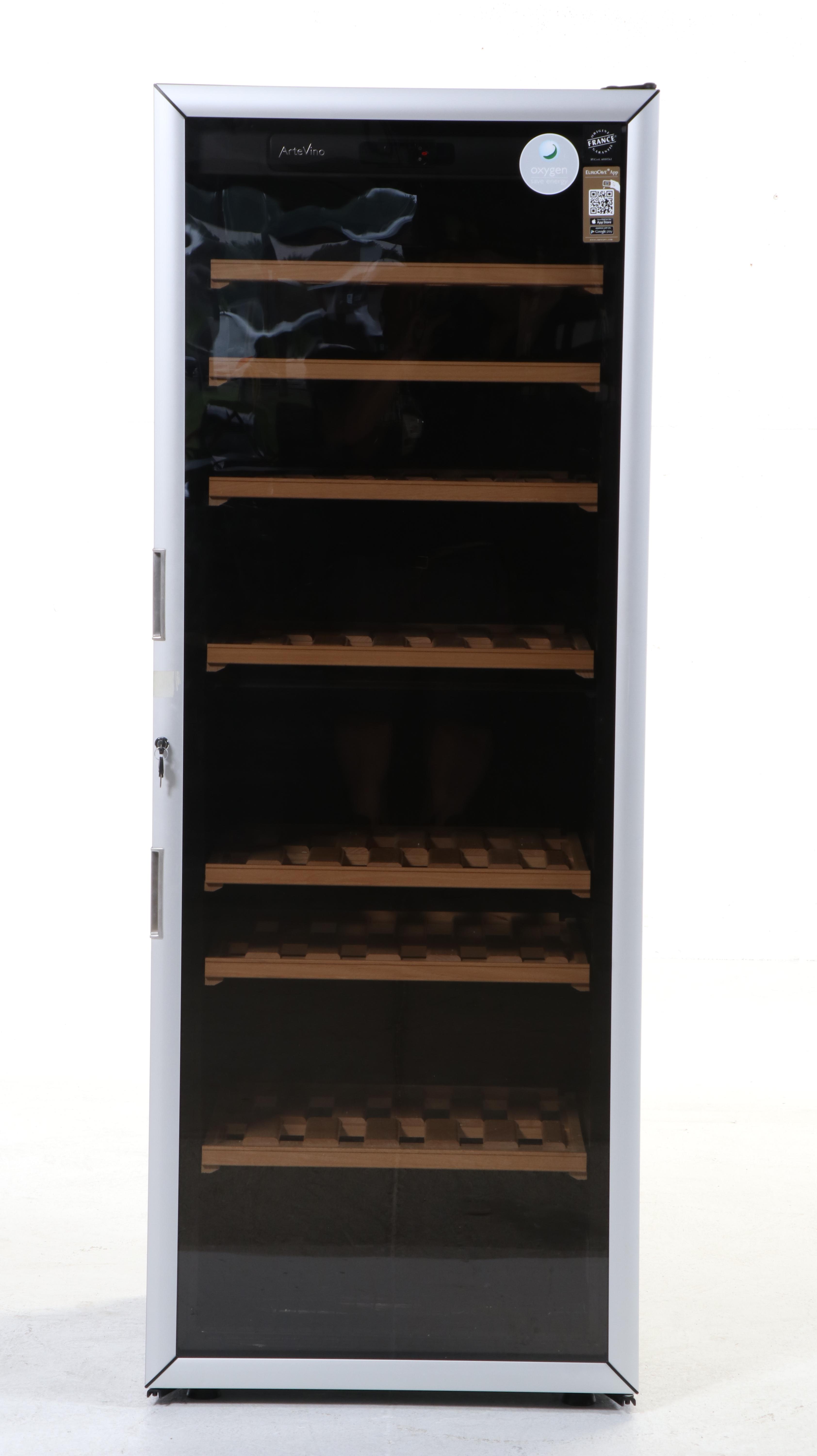Eurocave Artevino Glass Front Wine Chiller With Wine Check Cooler