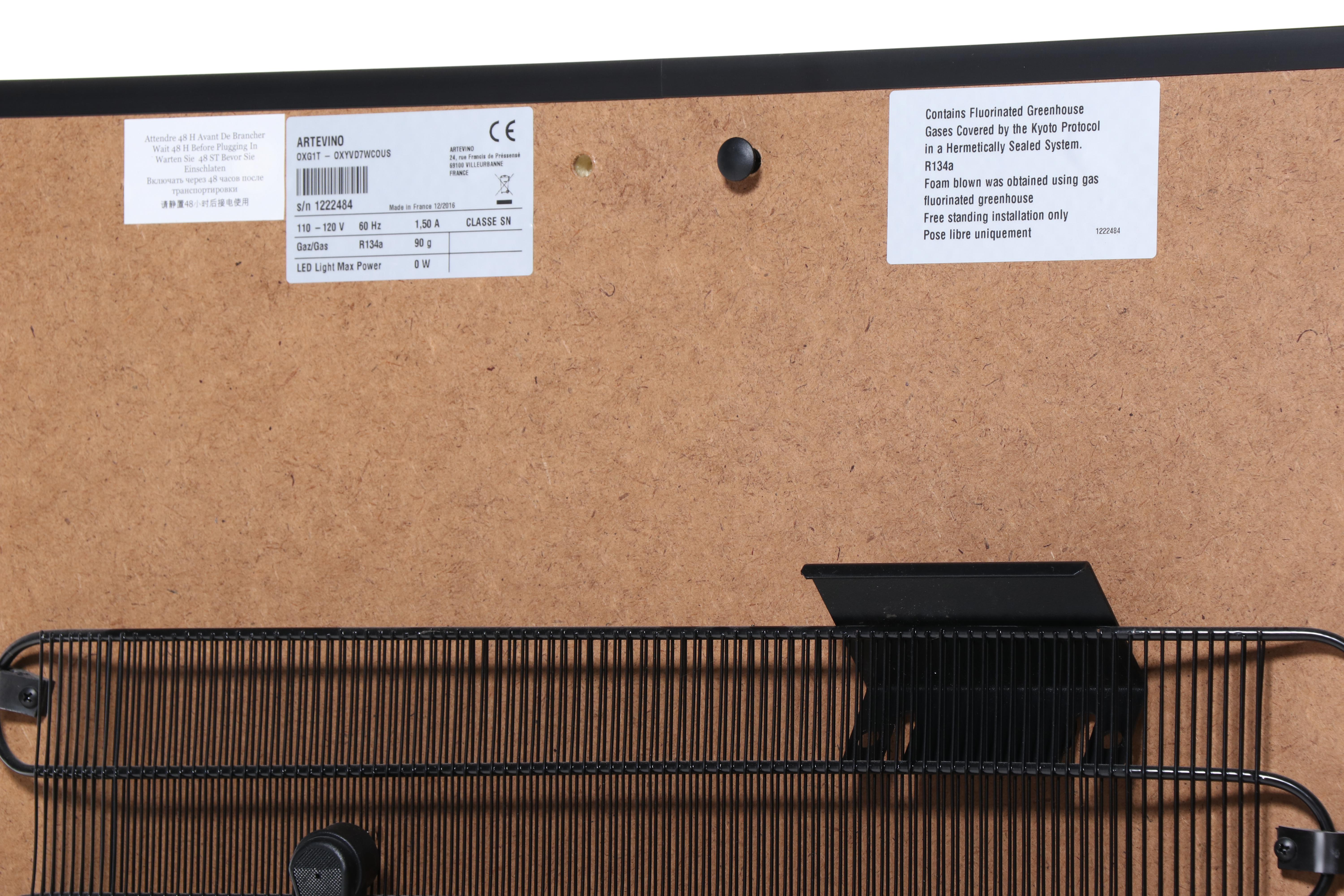 Eurocave Artevino Glass Front Wine Chiller With Wine Check Cooler