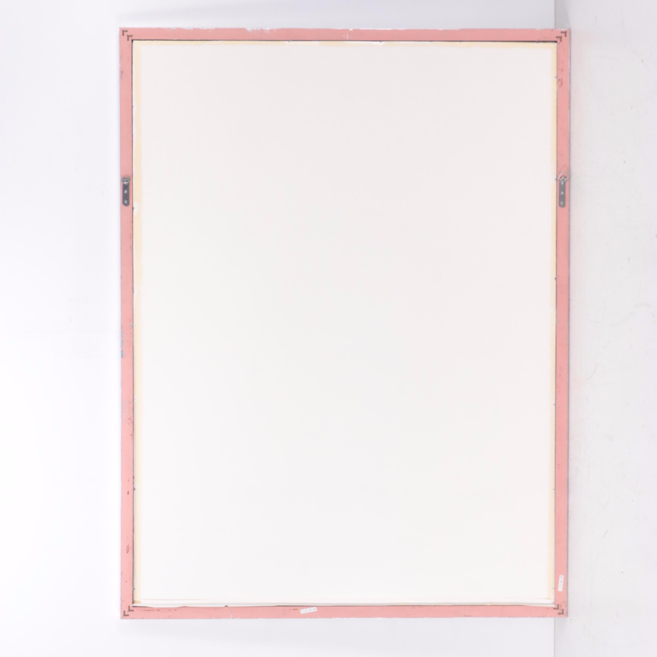 Robert Motherwell Abstract Expressionist Lithograph "Calligraphy I," 1989