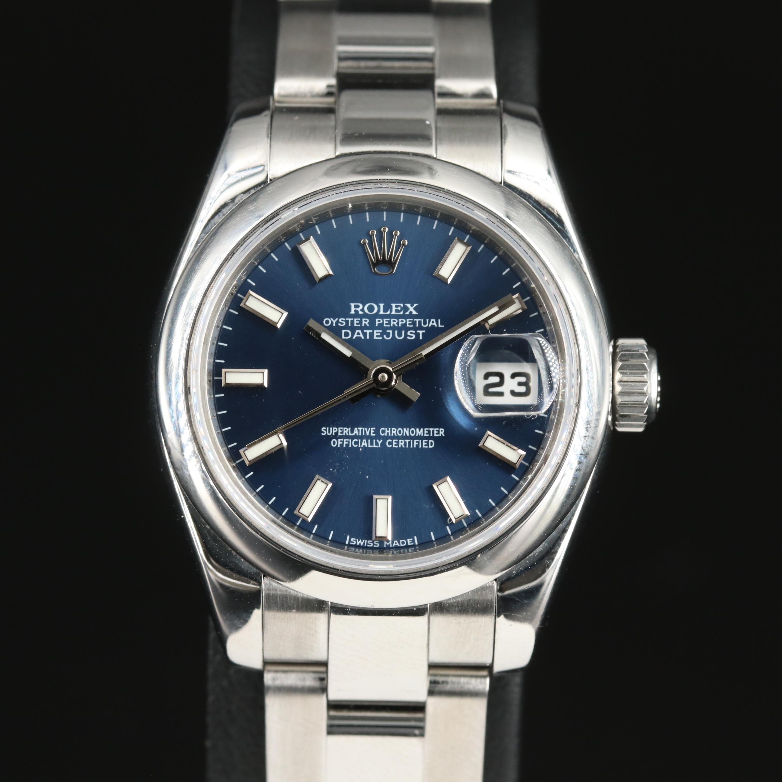 2006 Rolex Datejust 26MM Steel Automatic Watch