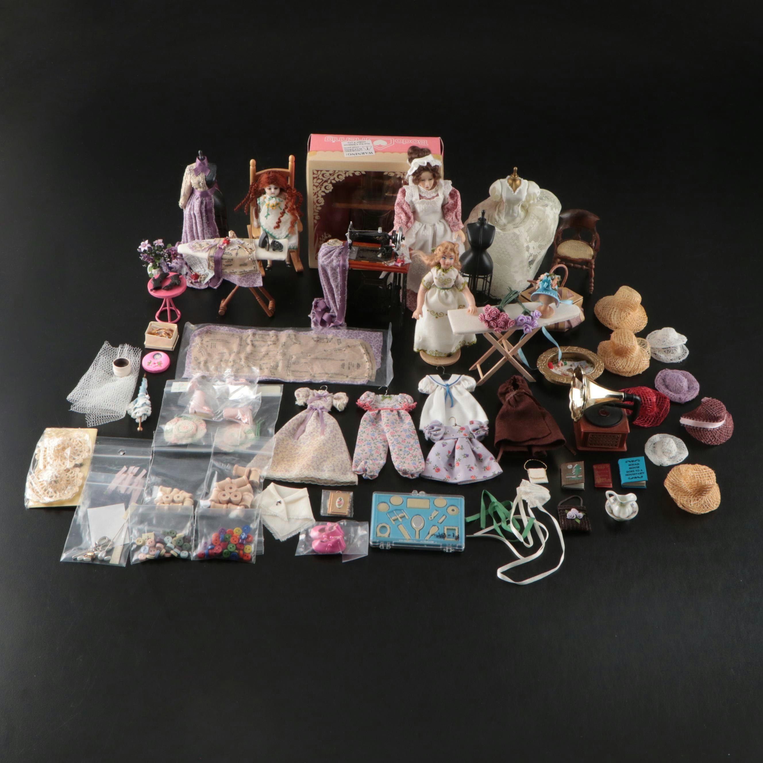 Bodo Hennig, Heidi Ott with Other Miniature Furniture and Dolls