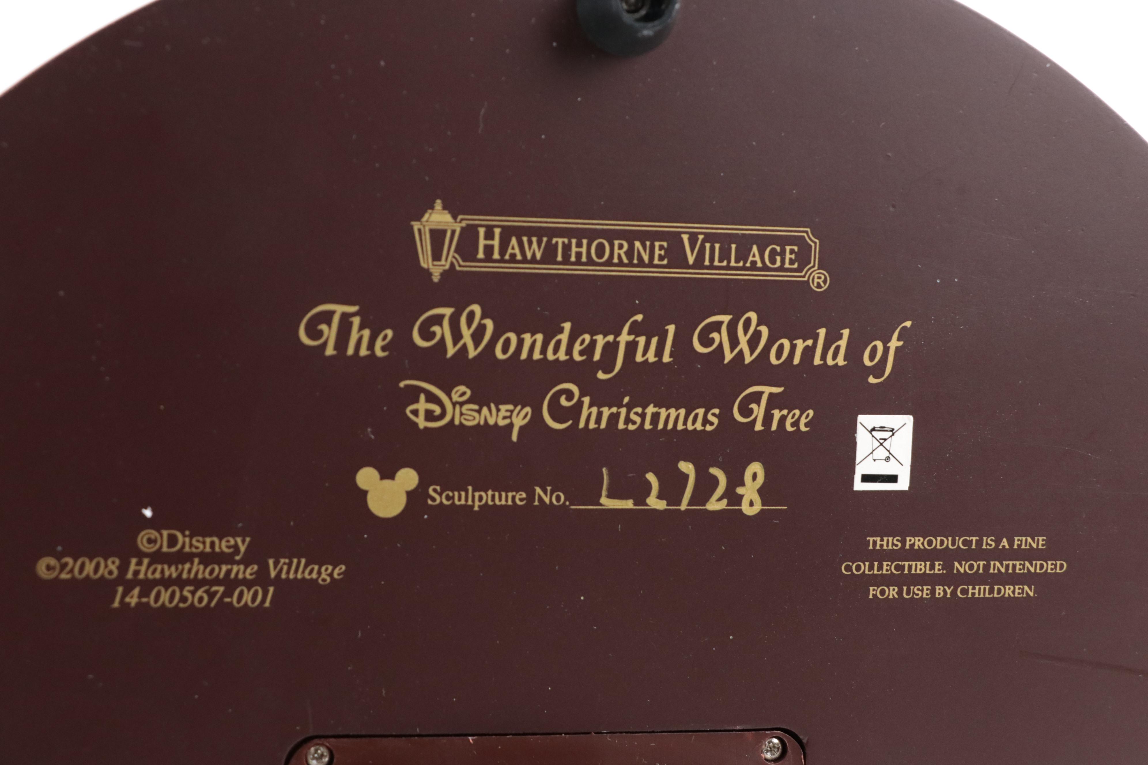 Bradford Exchange Wonderful World of Disney Christmas Tree