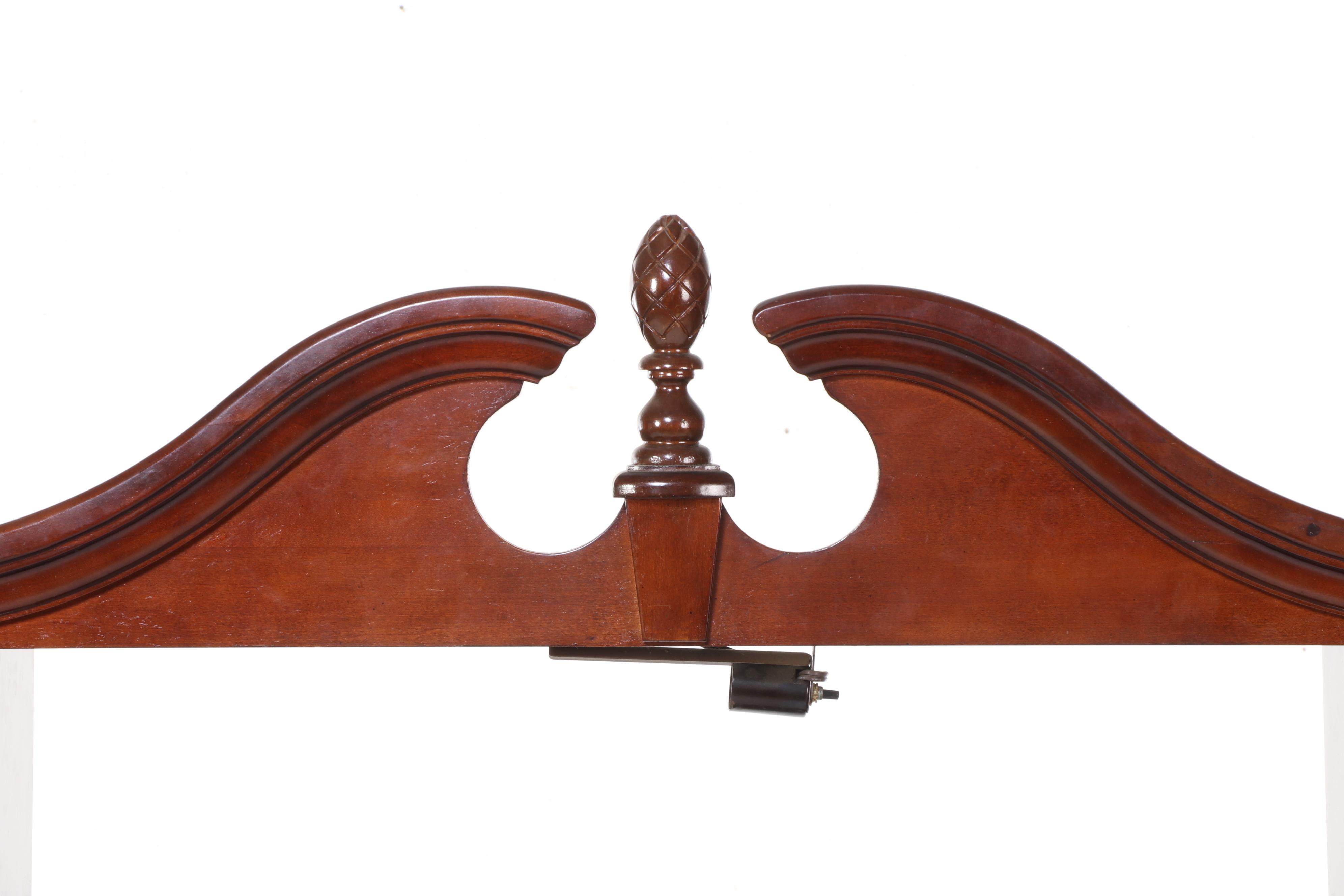 Federal Style Cherrywood Entertainment Center, Late 20th Century