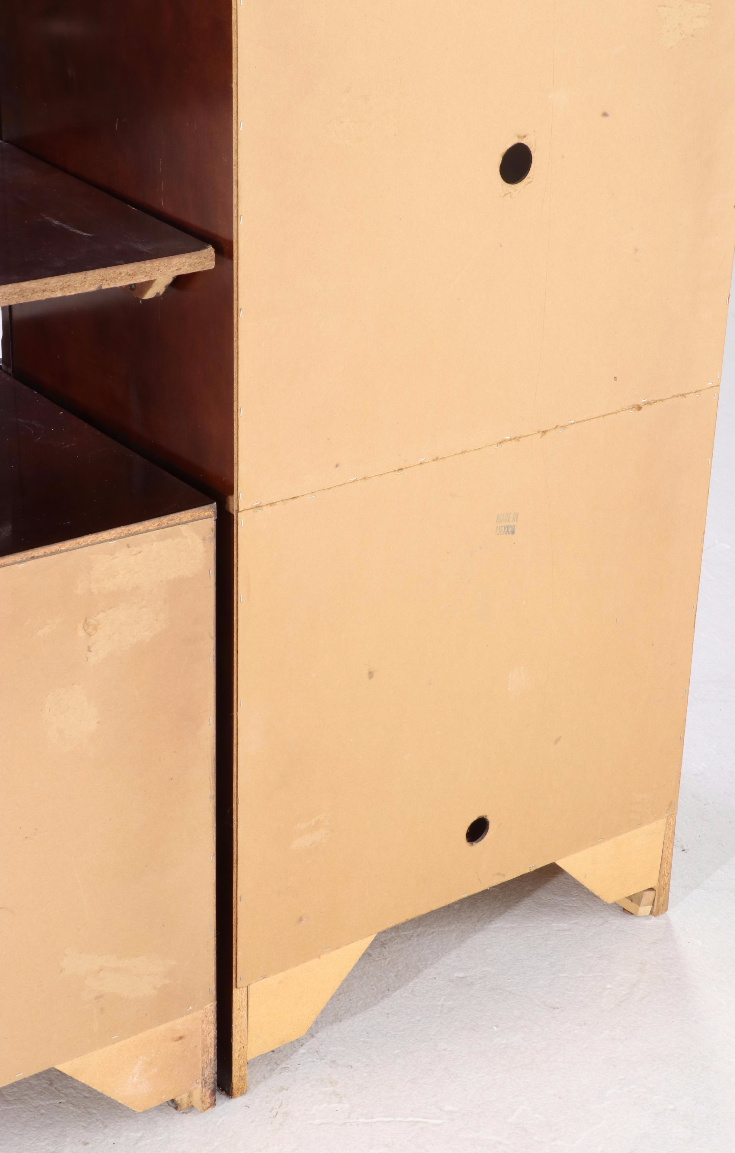 Federal Style Cherrywood Entertainment Center, Late 20th Century