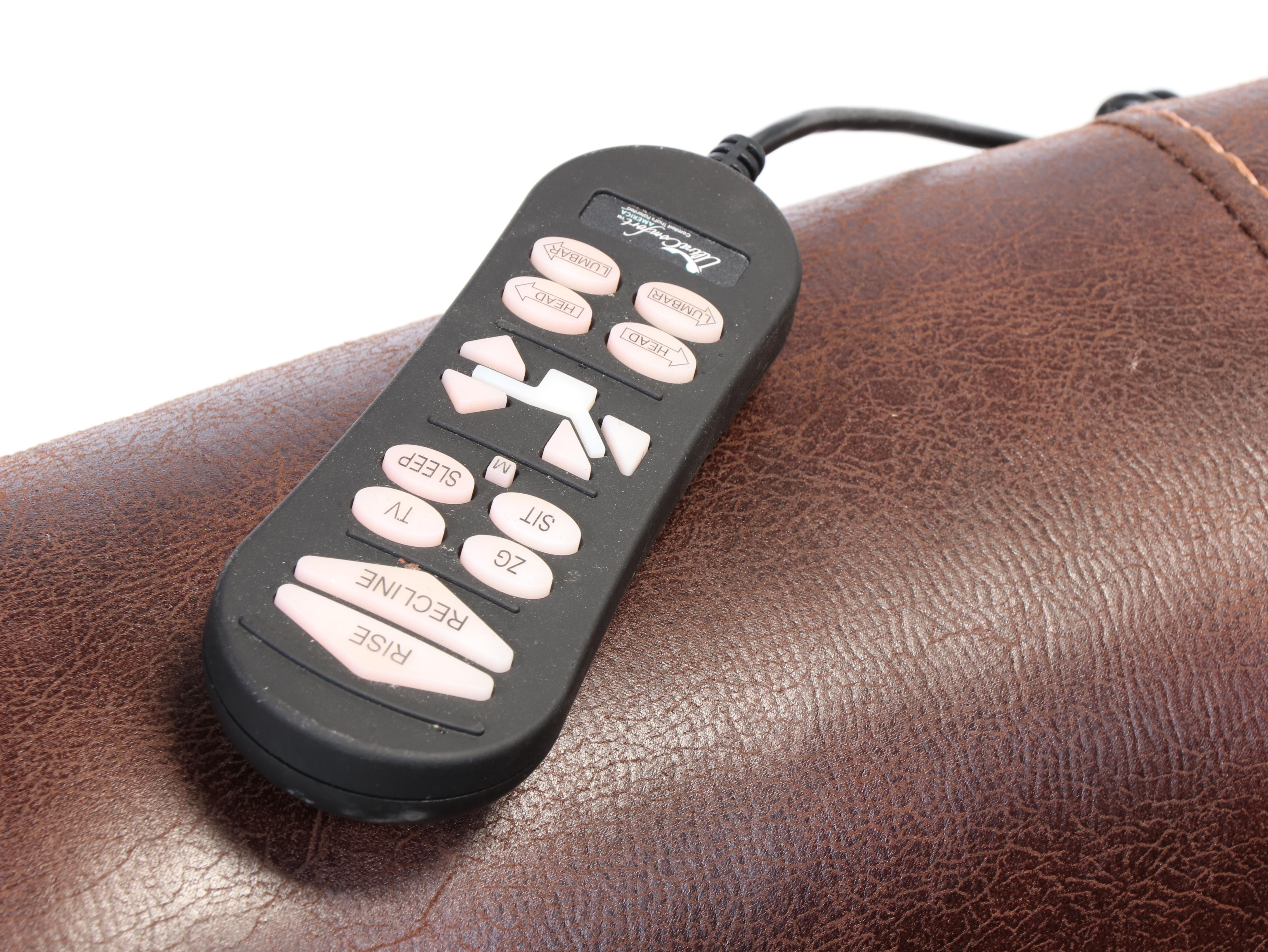 Ultra Comfort America Faux Leather Electric Recliner