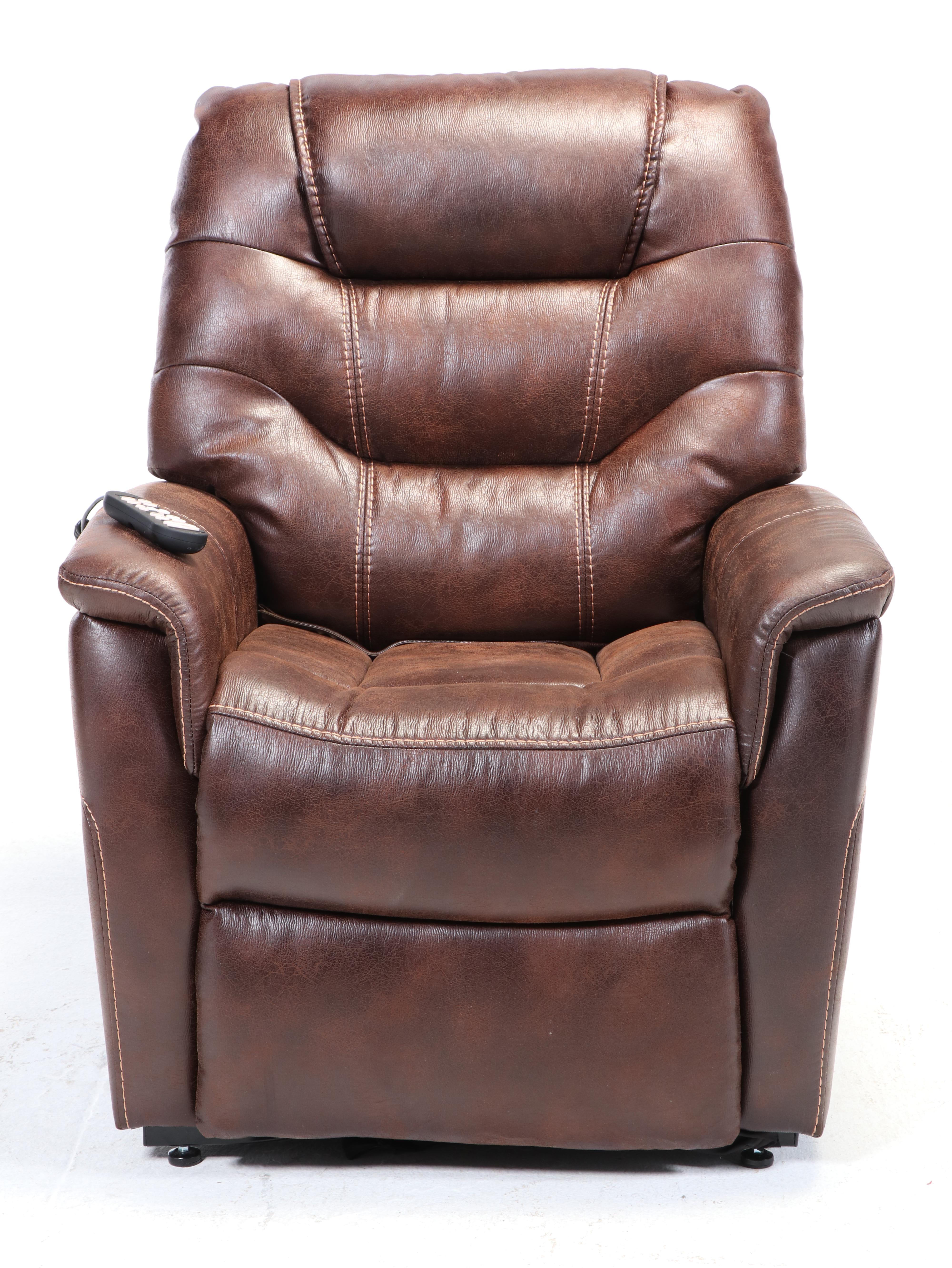 Ultra Comfort America Faux Leather Electric Recliner