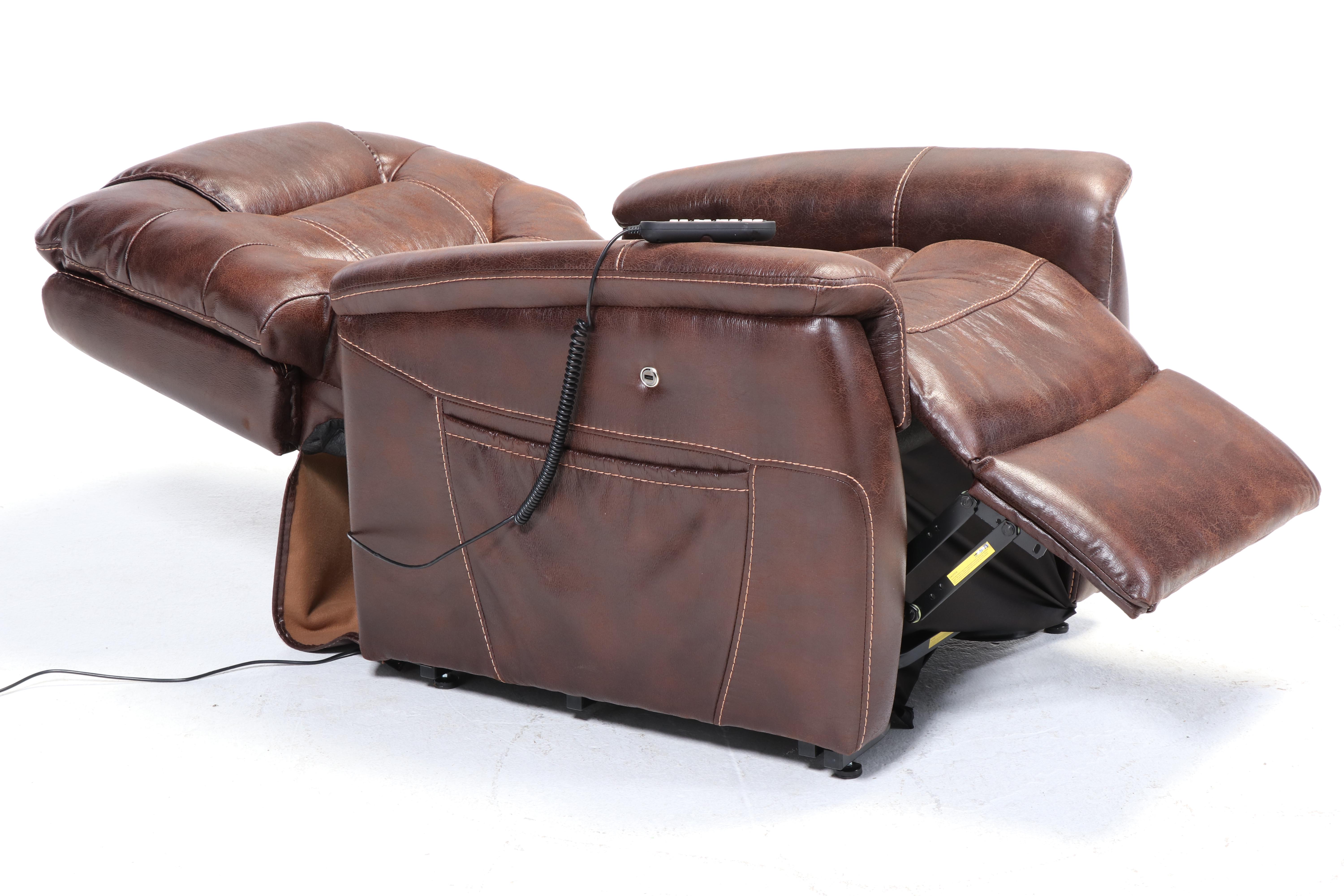 Ultra Comfort America Faux Leather Electric Recliner