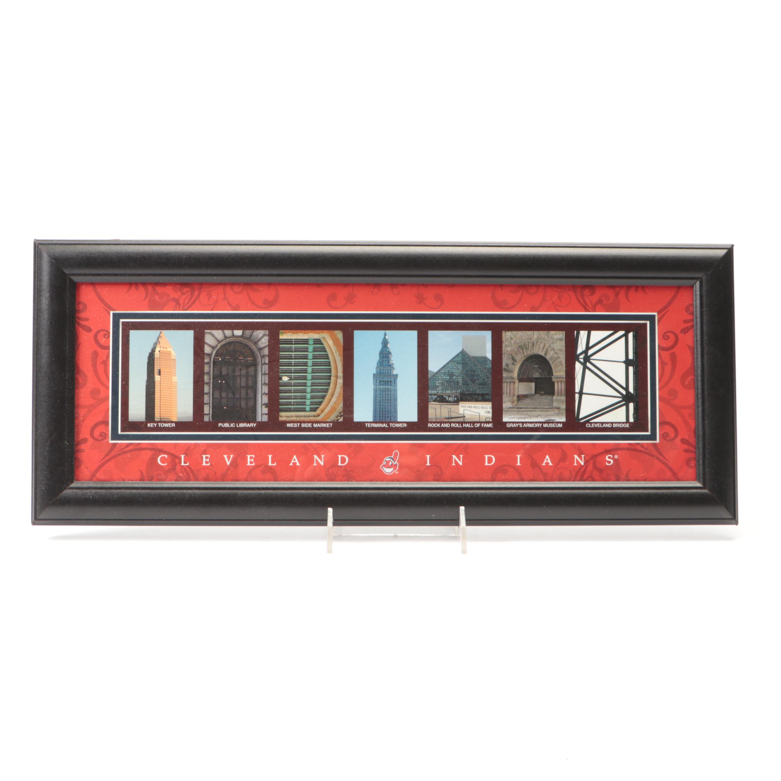 Terry Francona Signed Rawlings Official Baseball with Framed Pennant and More