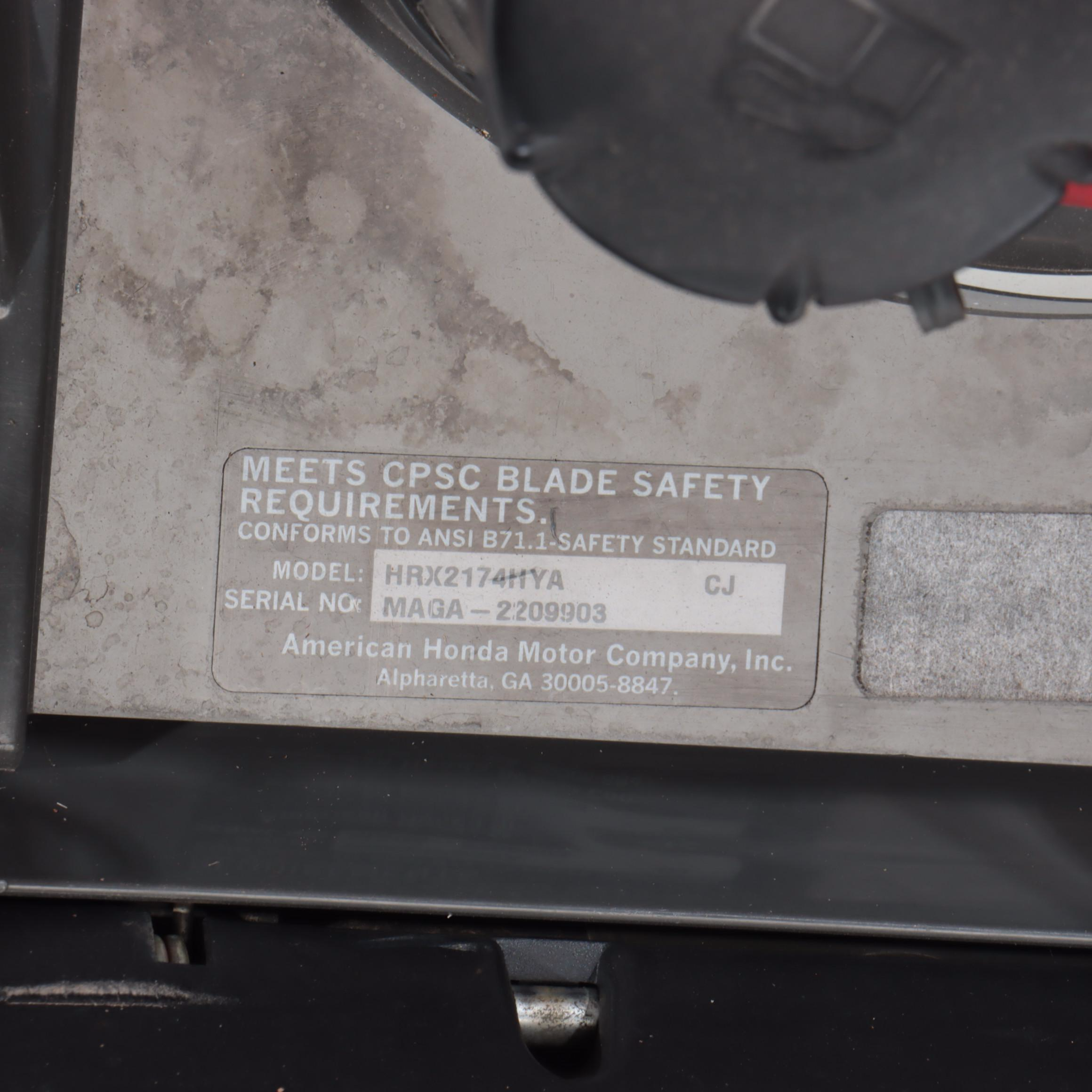 Honda HRX 217 Lawnmower