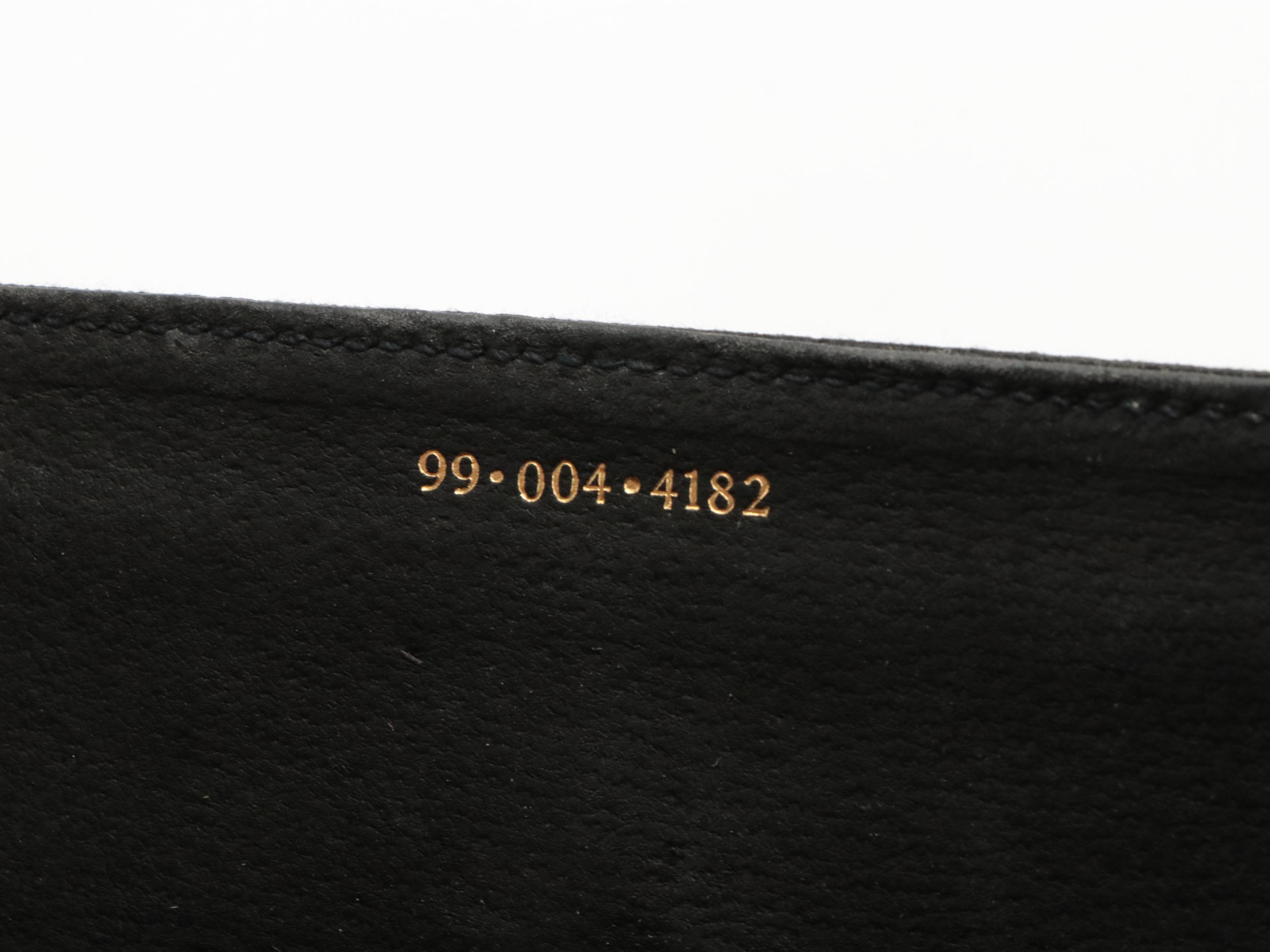 Gucci Interlocking GG Convertible Clutch in GG Canvas with Box, circa 1980