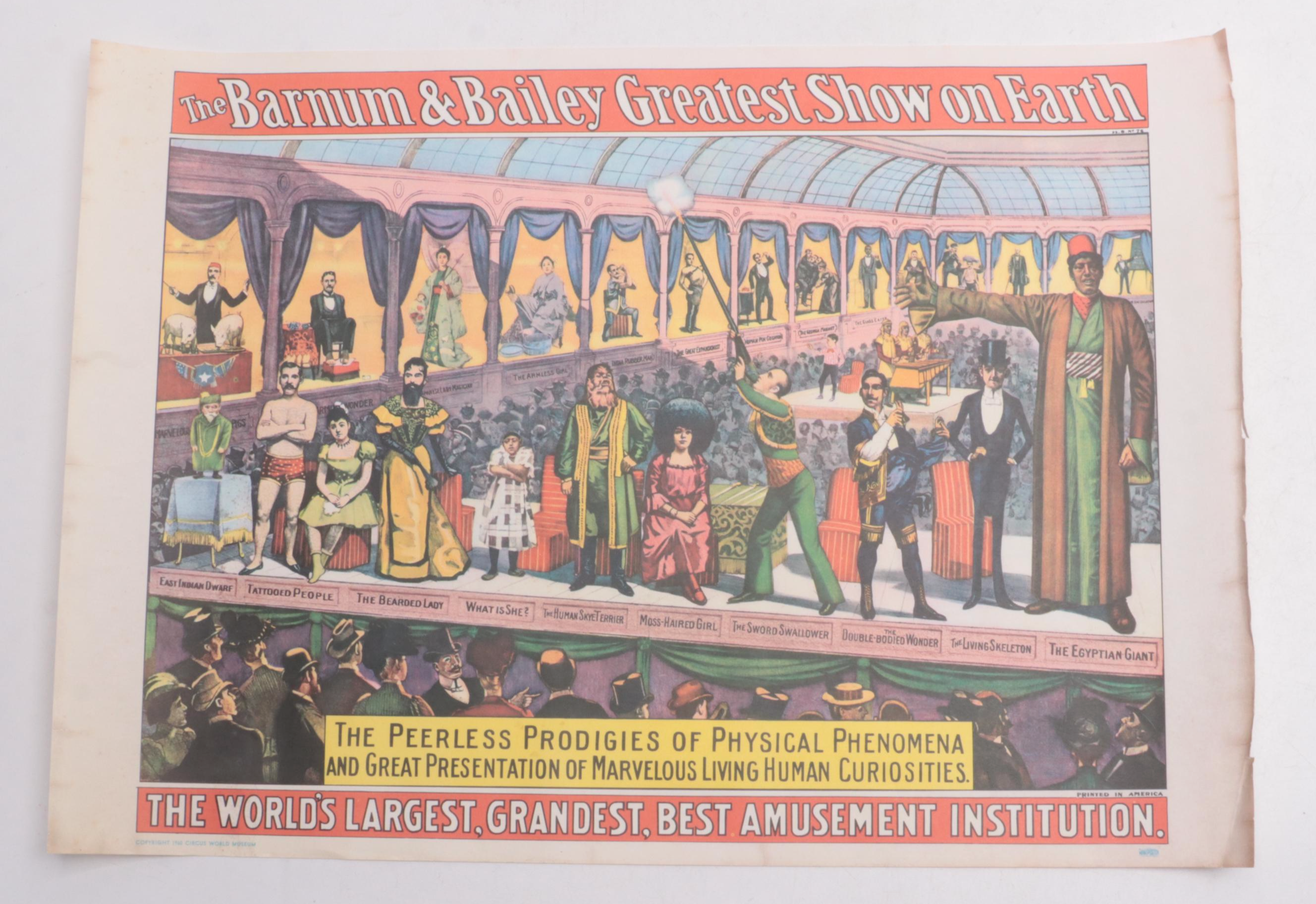 Ringling Bros, Al G. Barnes and Other Circus Posters, 1960