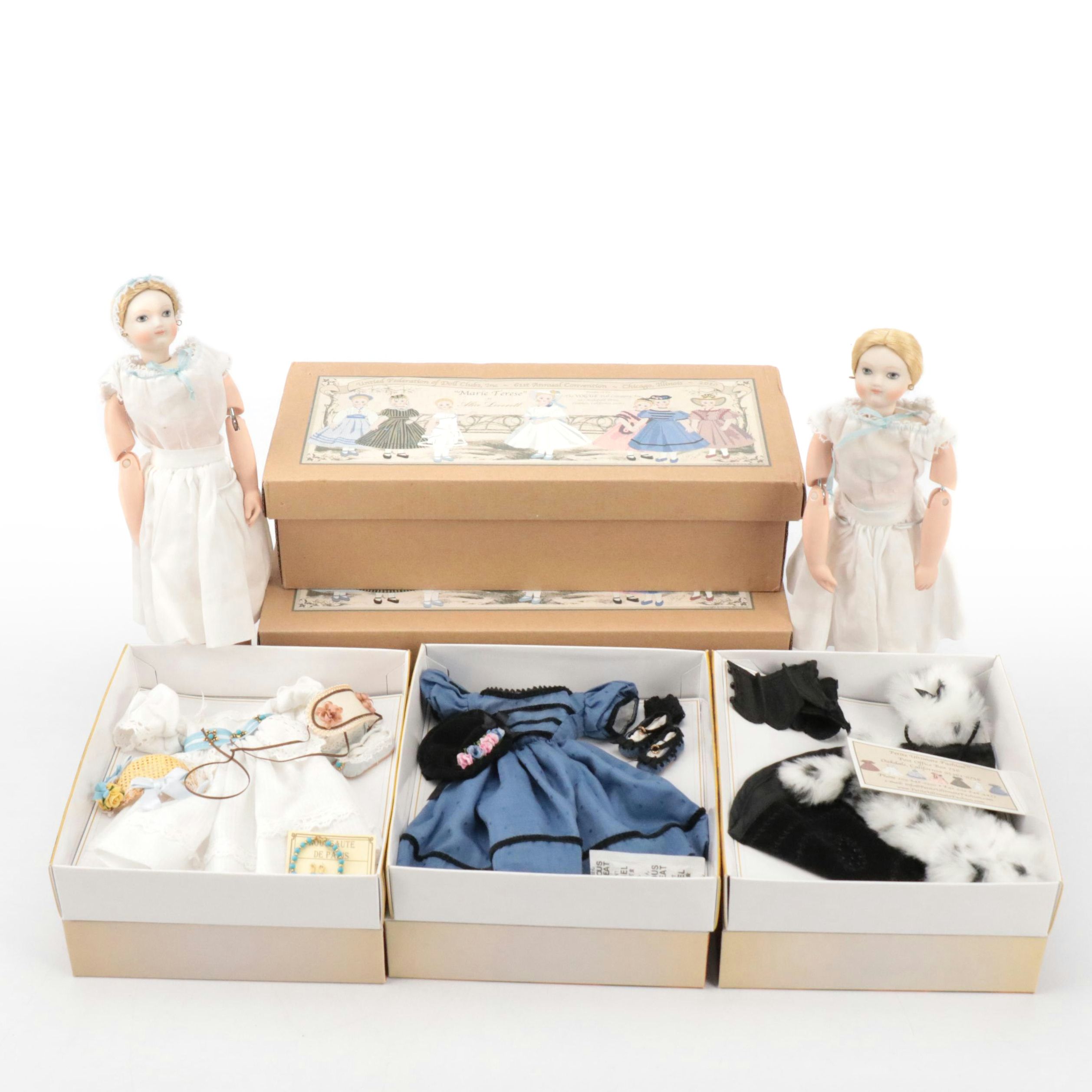 Vogue "Marie Terese" Collector Dolls and Clothes Designed by Alive Leverett