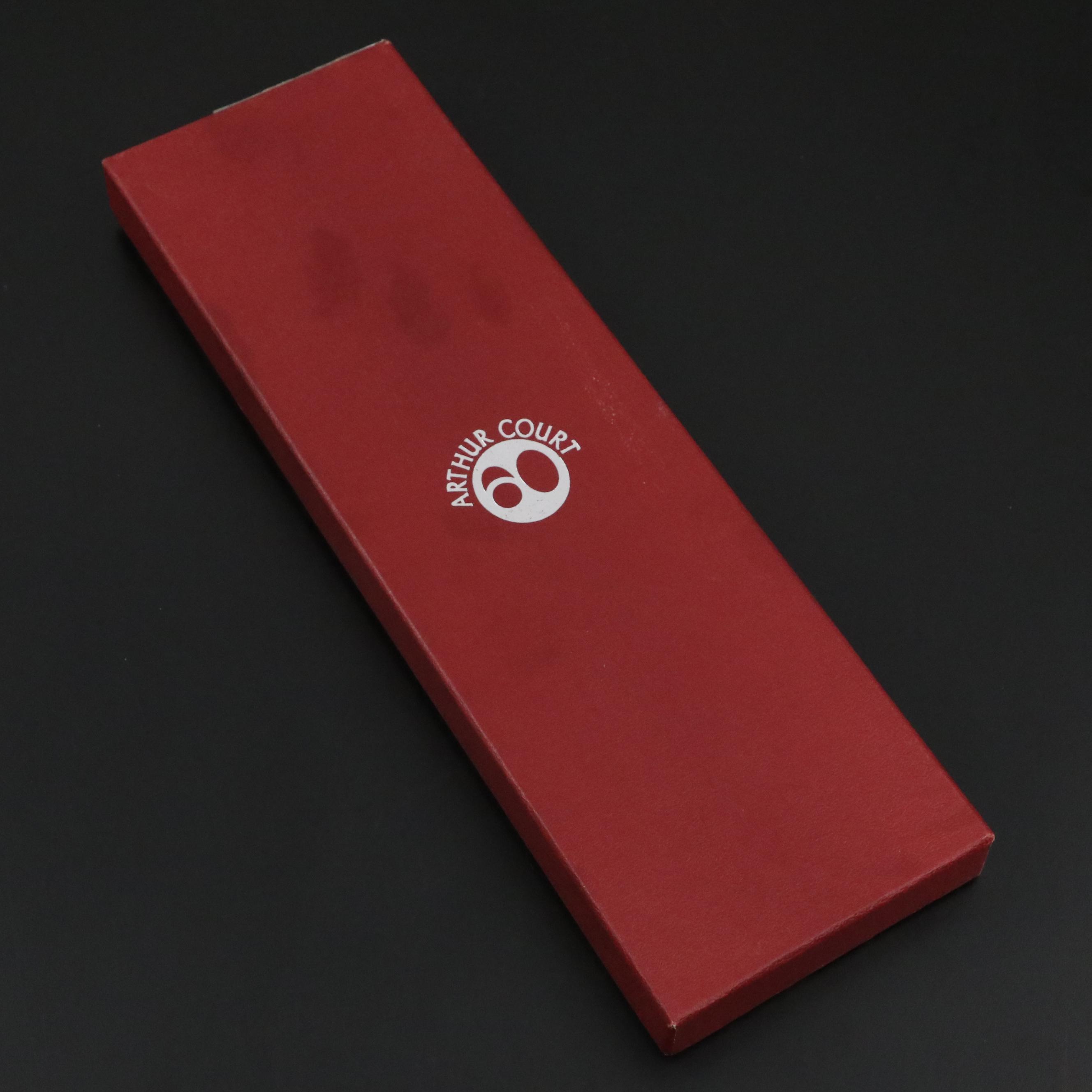 Arthur Court "American Wilderness" Aluminum and Stainless Steel Carving Set