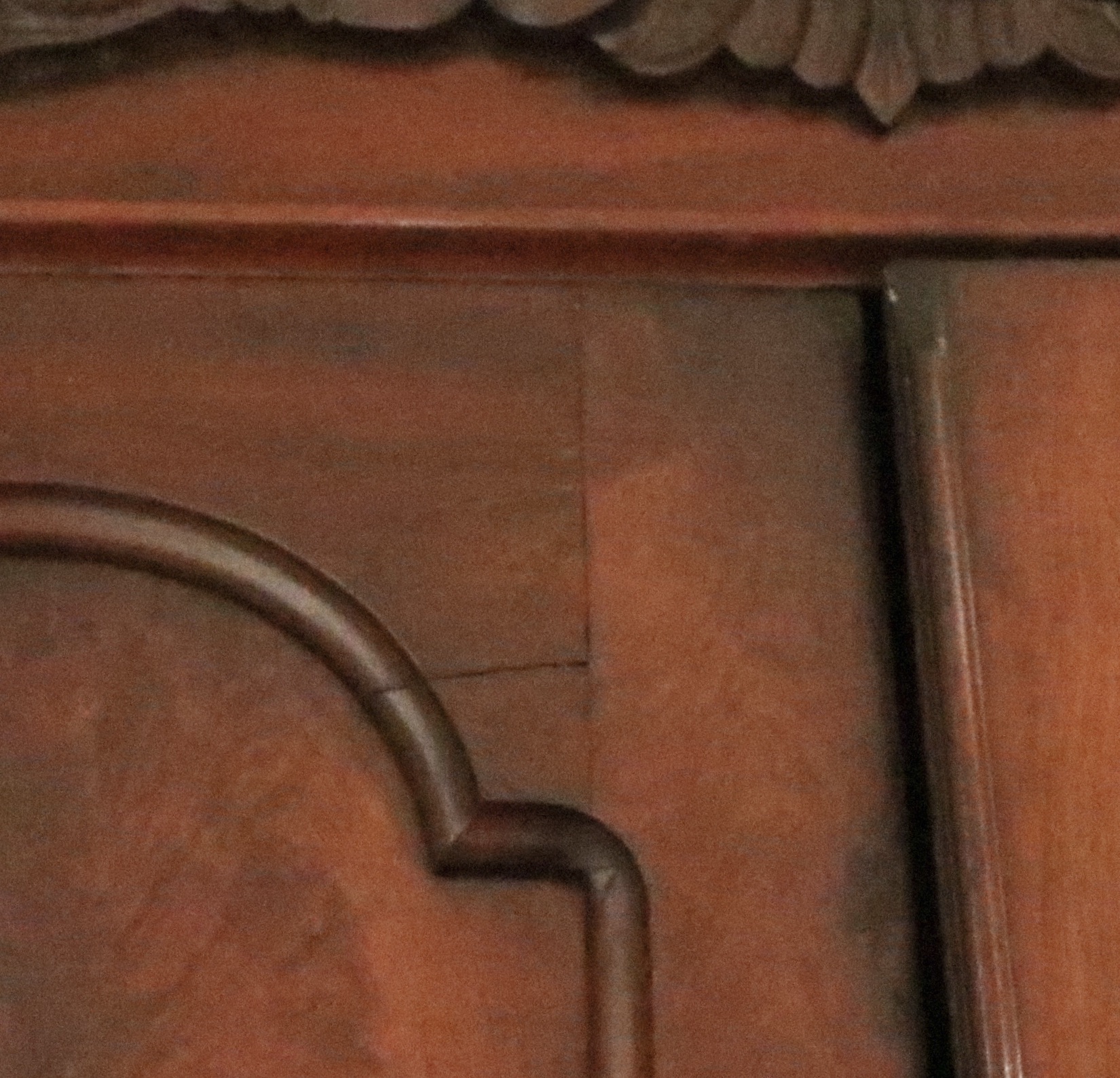 Victorian Rococo Revival Walnut Knockdown Wardrobe, Mid-19th Century