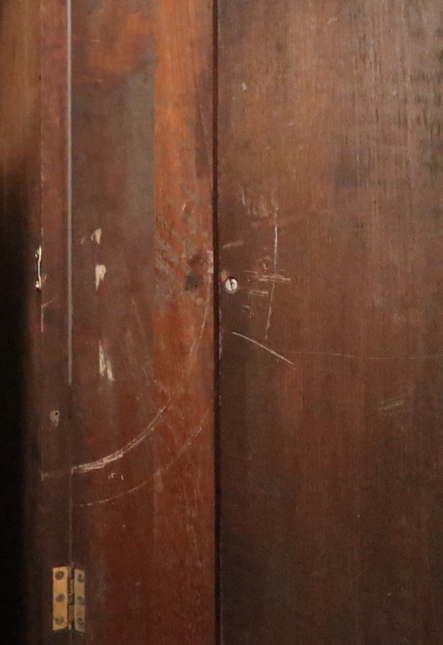 Victorian Rococo Revival Walnut Knockdown Wardrobe, Mid-19th Century