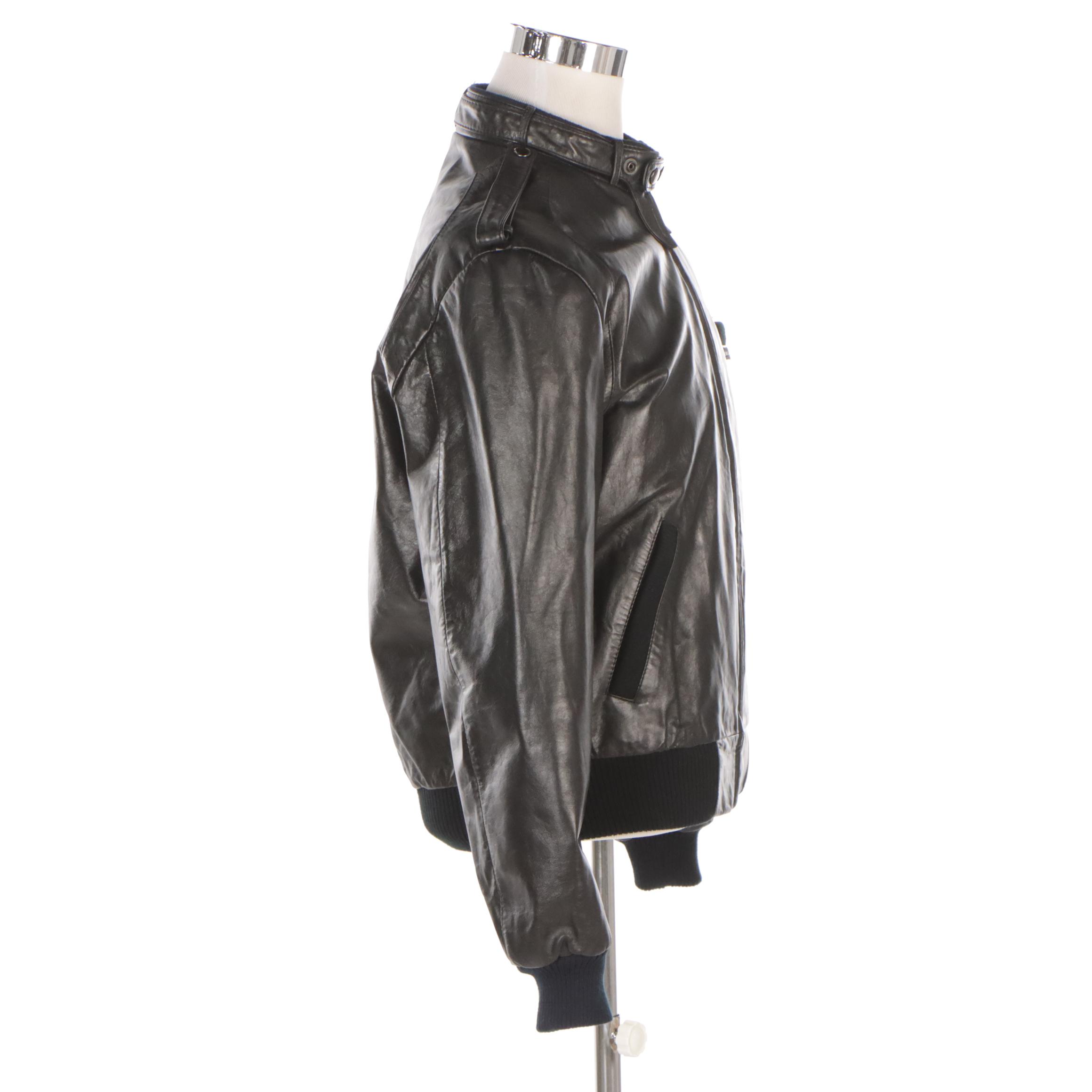 Men's Members Only Leather Jacket