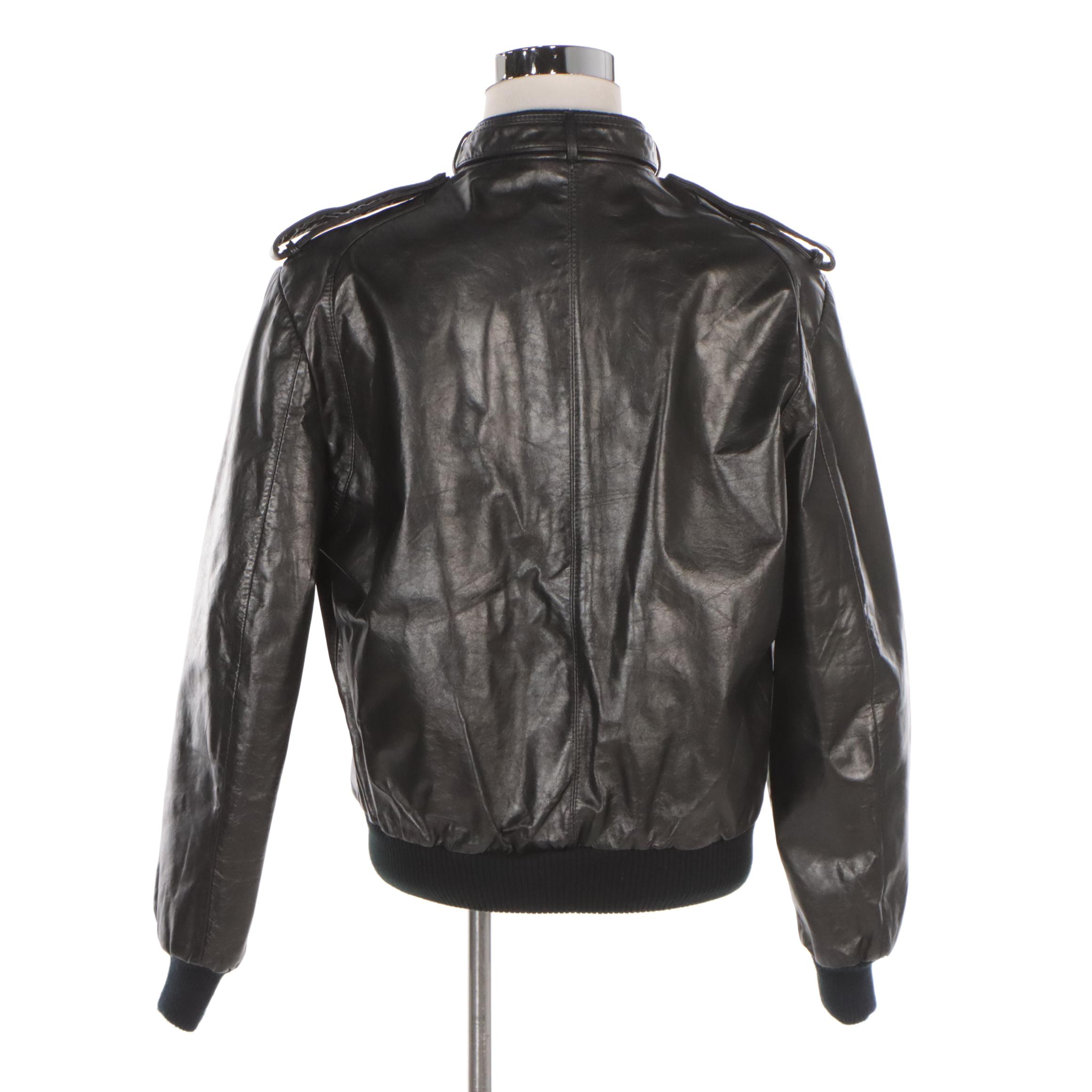 Men's Members Only Leather Jacket
