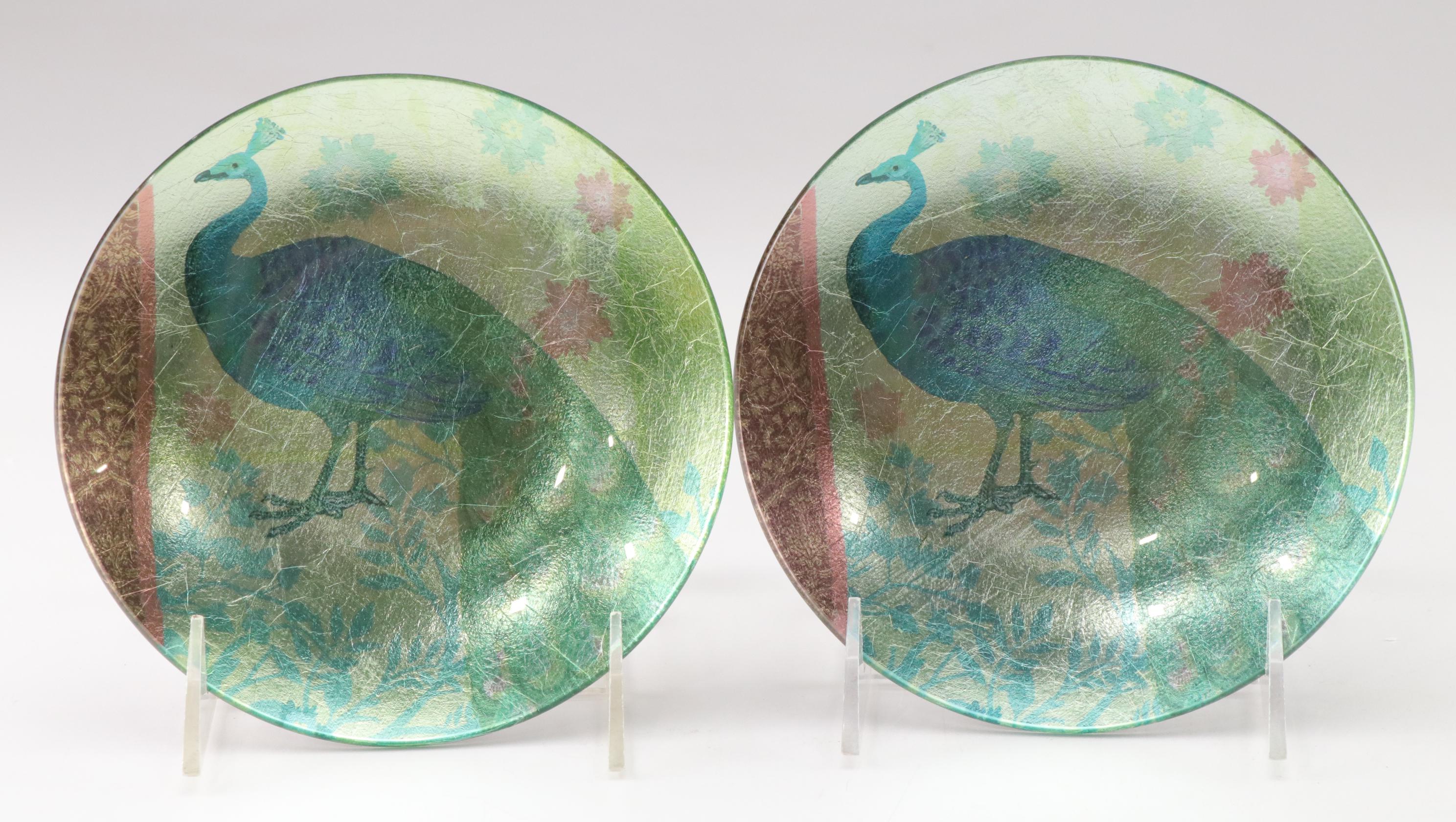 Blown Glass Trinket Dishes, Gilded Pondering Frog Buddy Sculpture, & More Decor