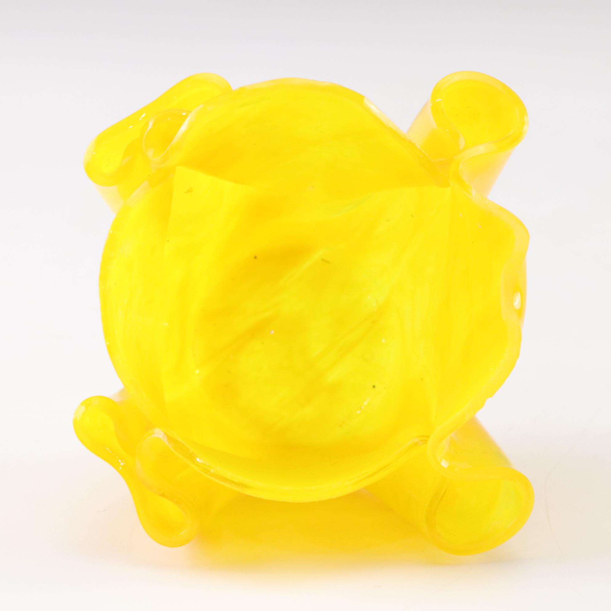 Blown Glass Trinket Dishes, Gilded Pondering Frog Buddy Sculpture, & More Decor