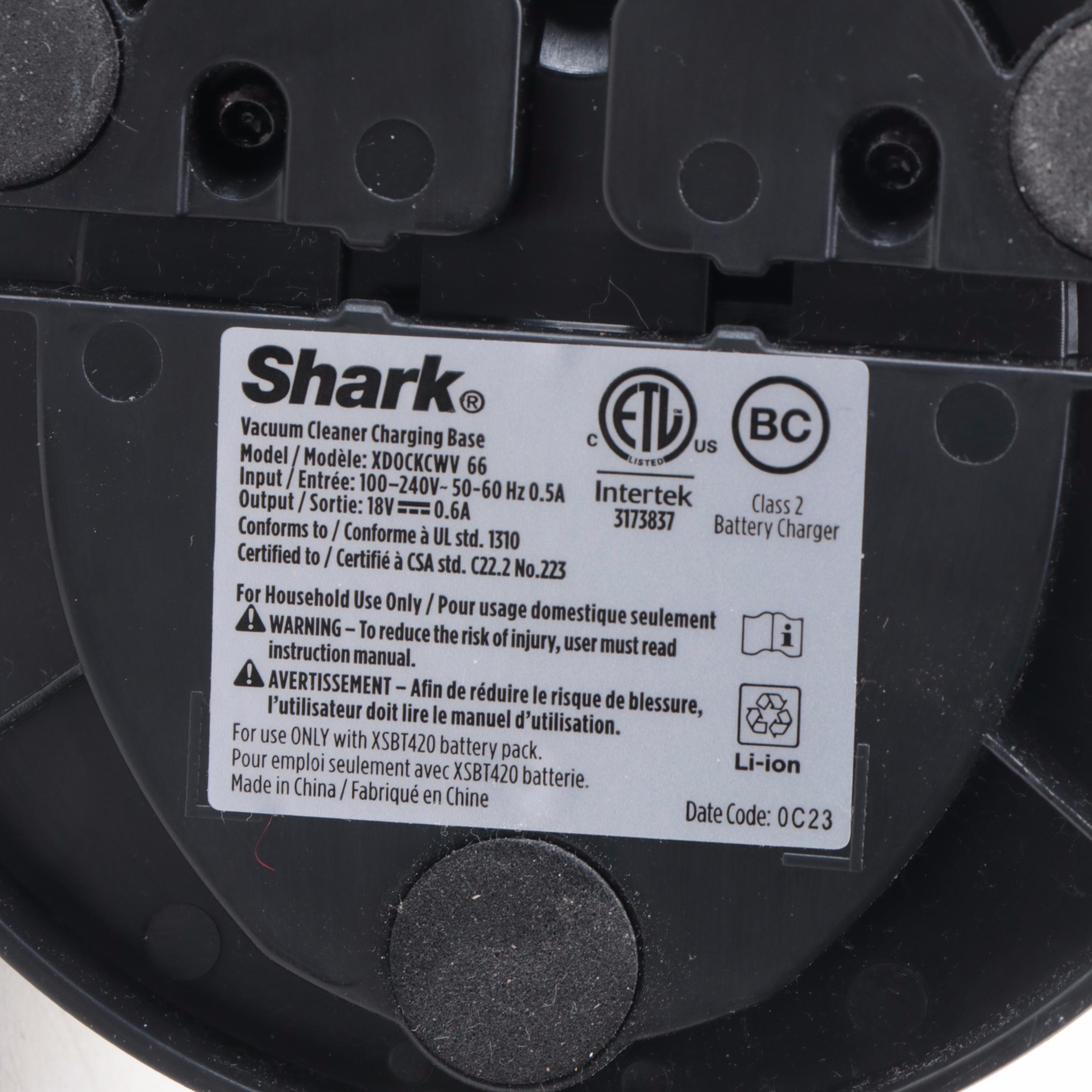 Vaclife Handheld Vacuum With Shark WandVac and Vacuum Charging Base EBTH