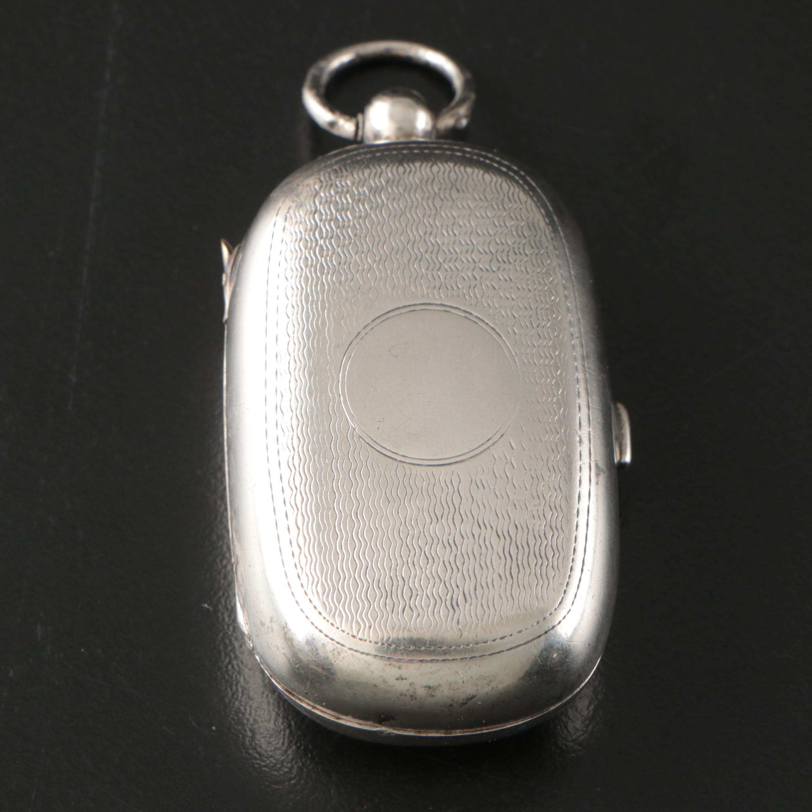 Antique and Vintage Sterling Coin Cases Including Henry Charles Freeman