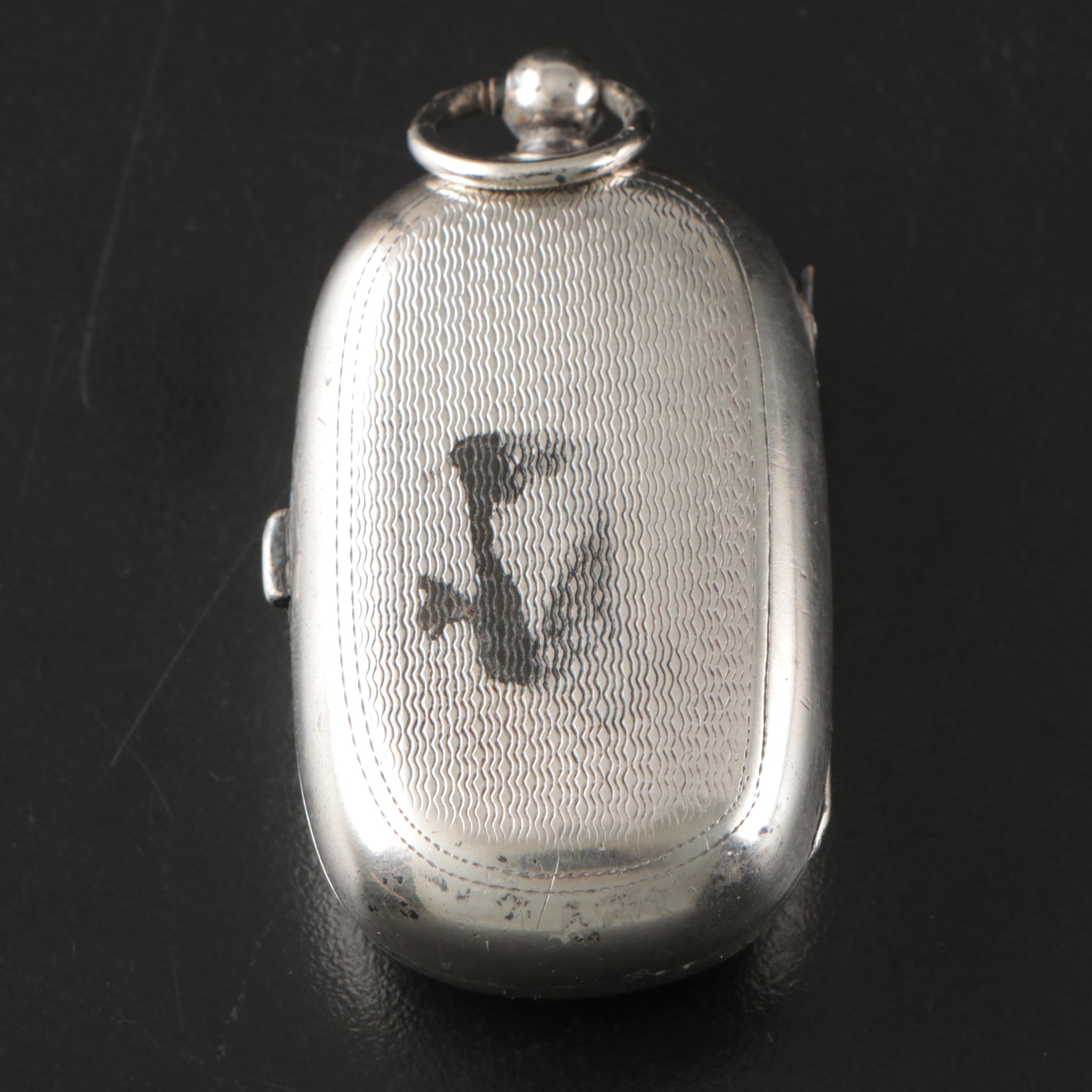 Antique and Vintage Sterling Coin Cases Including Henry Charles Freeman