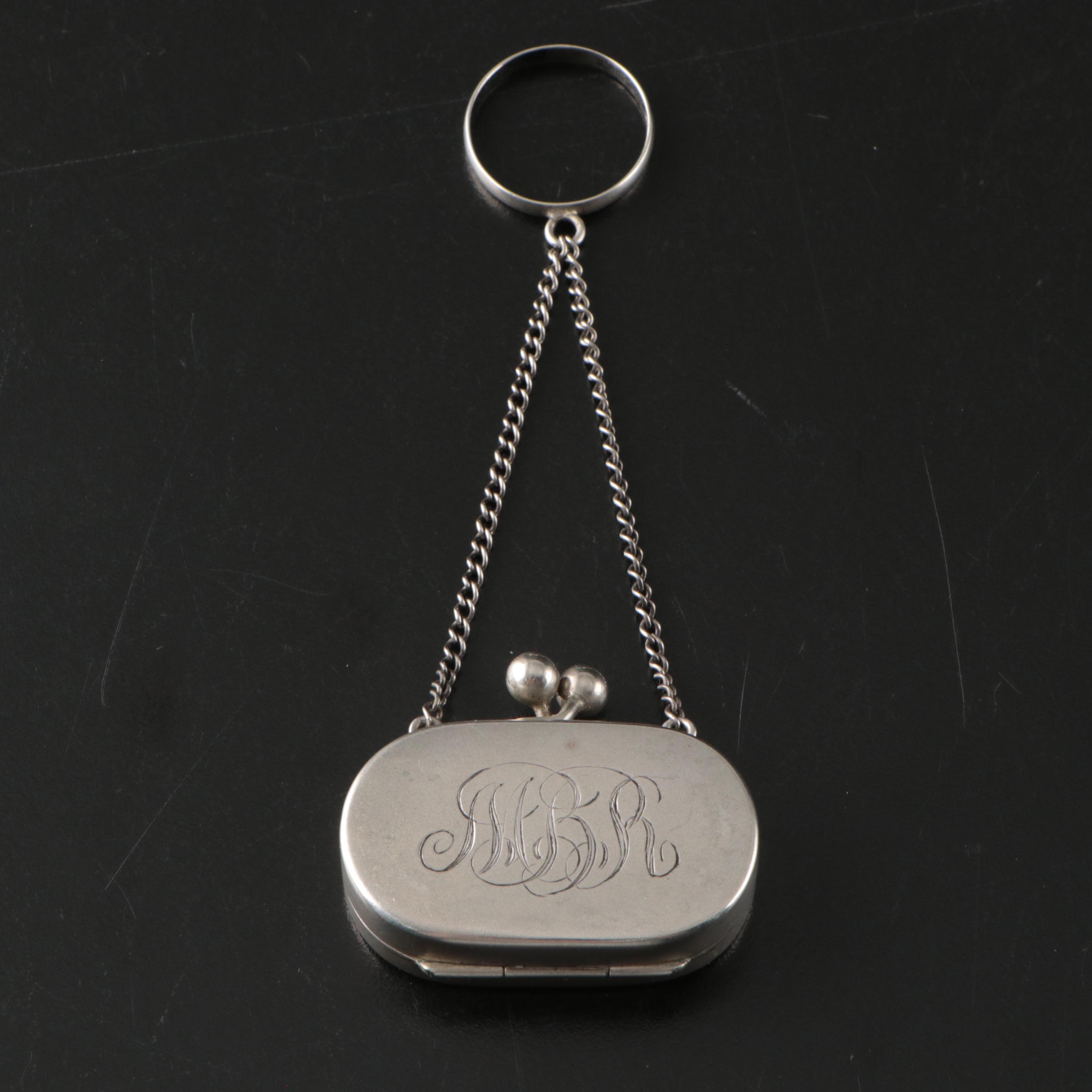 J. T. Inman Company Sterling Silver Coin Purse