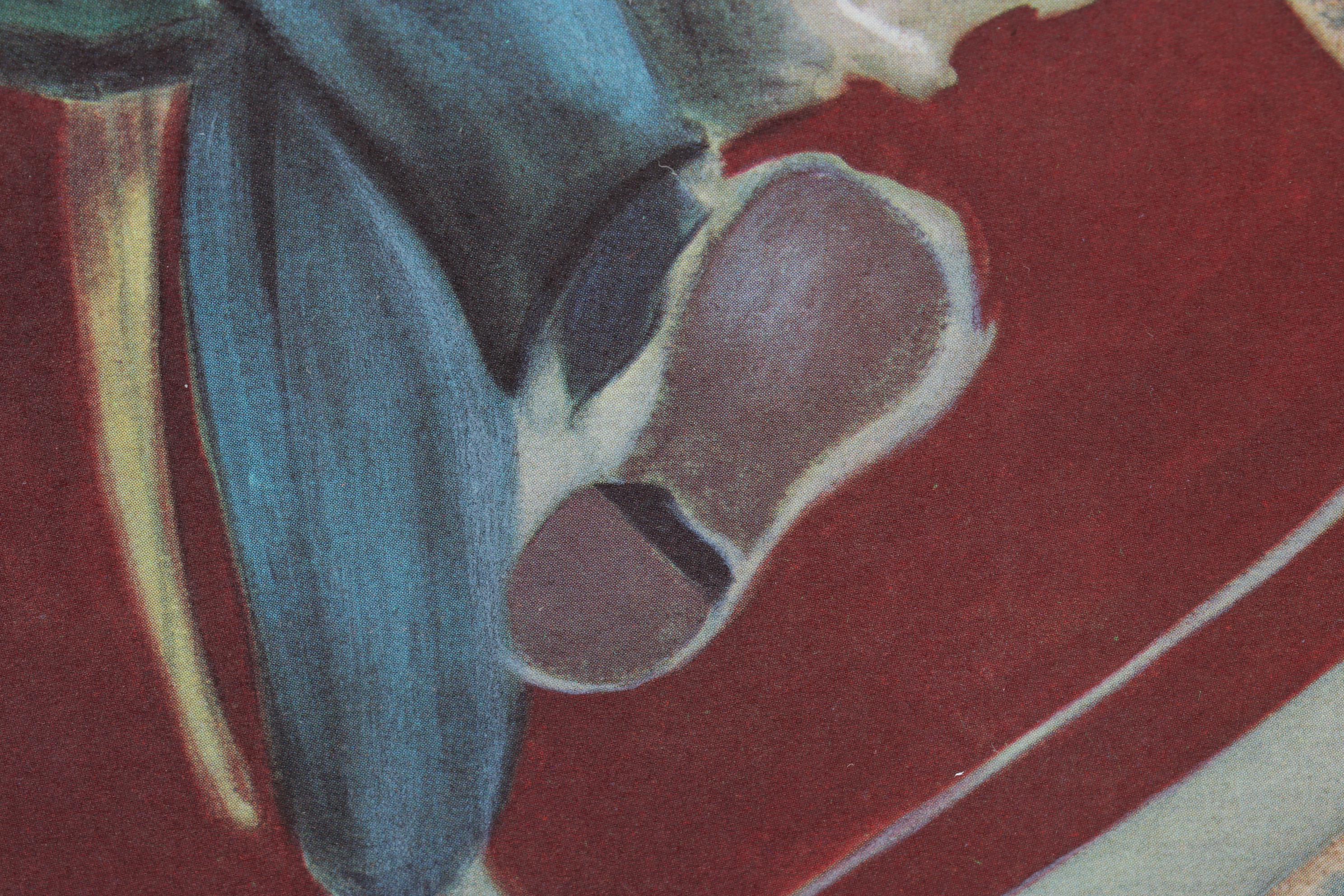 Francis Bacon Portrait Lithograph of Lucian Freud for "Derrière le Miroir," 1966