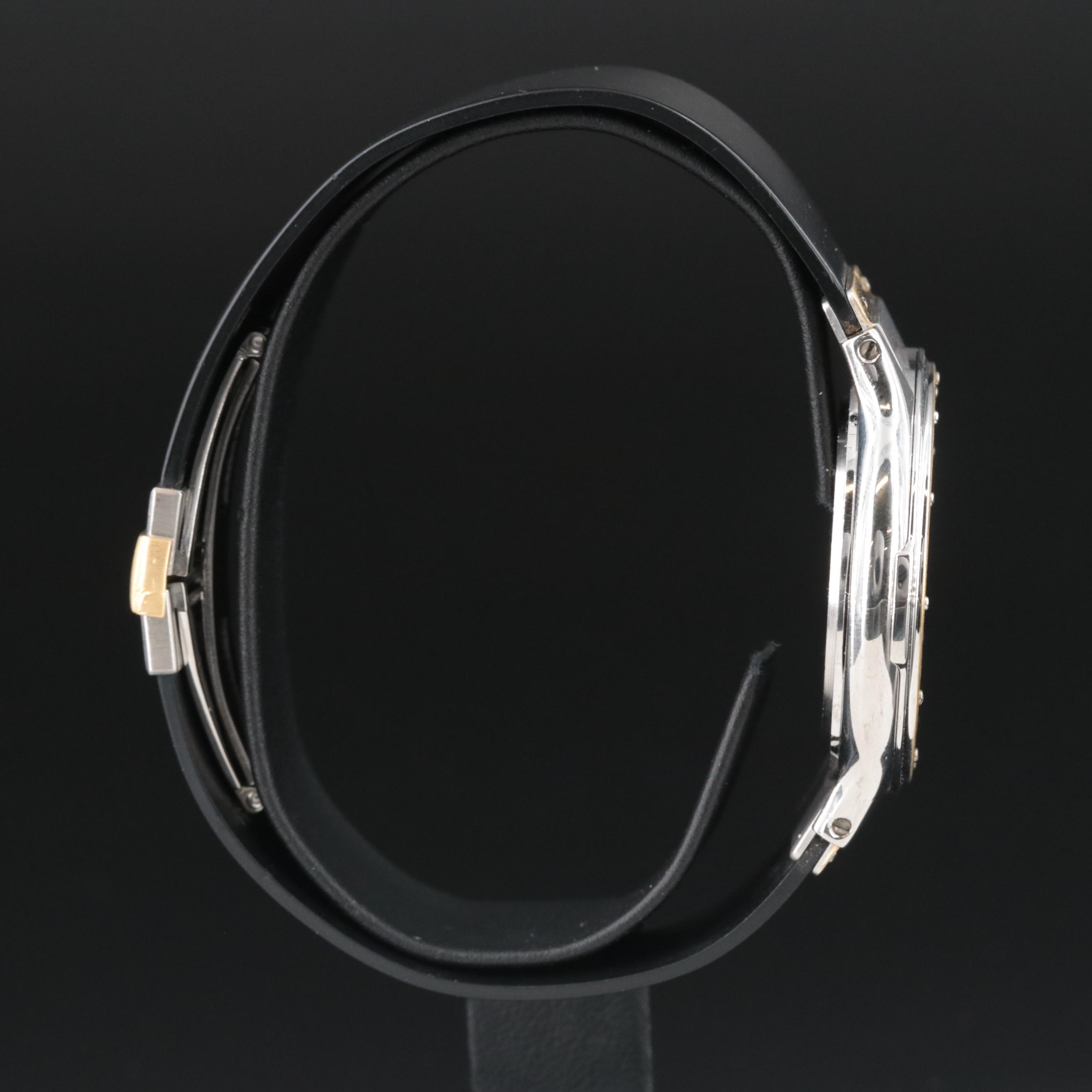 Hublot Classic MDM Blue 18K Gold and Steel 36MM Quartz Watch