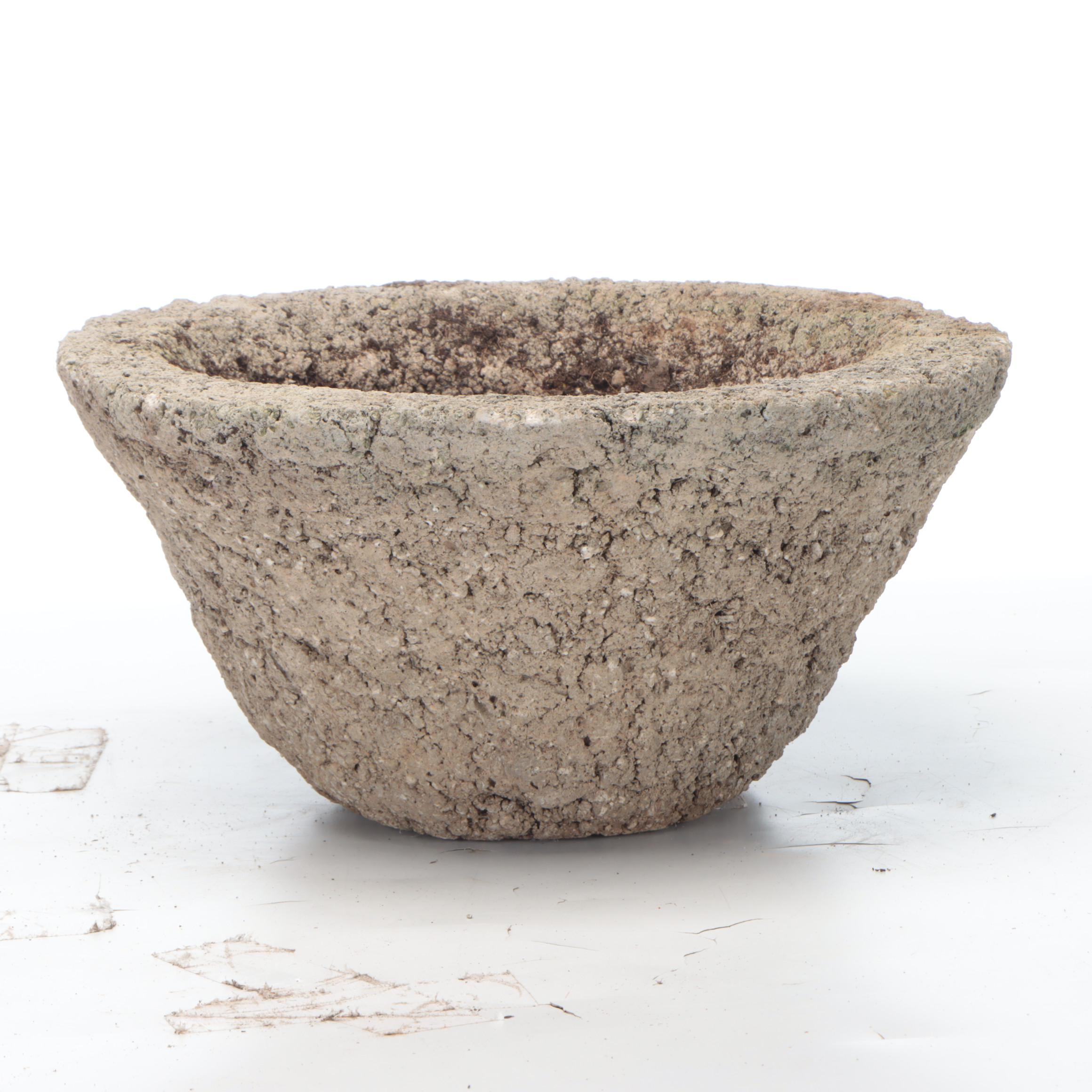 Faux Stone Garden Planters