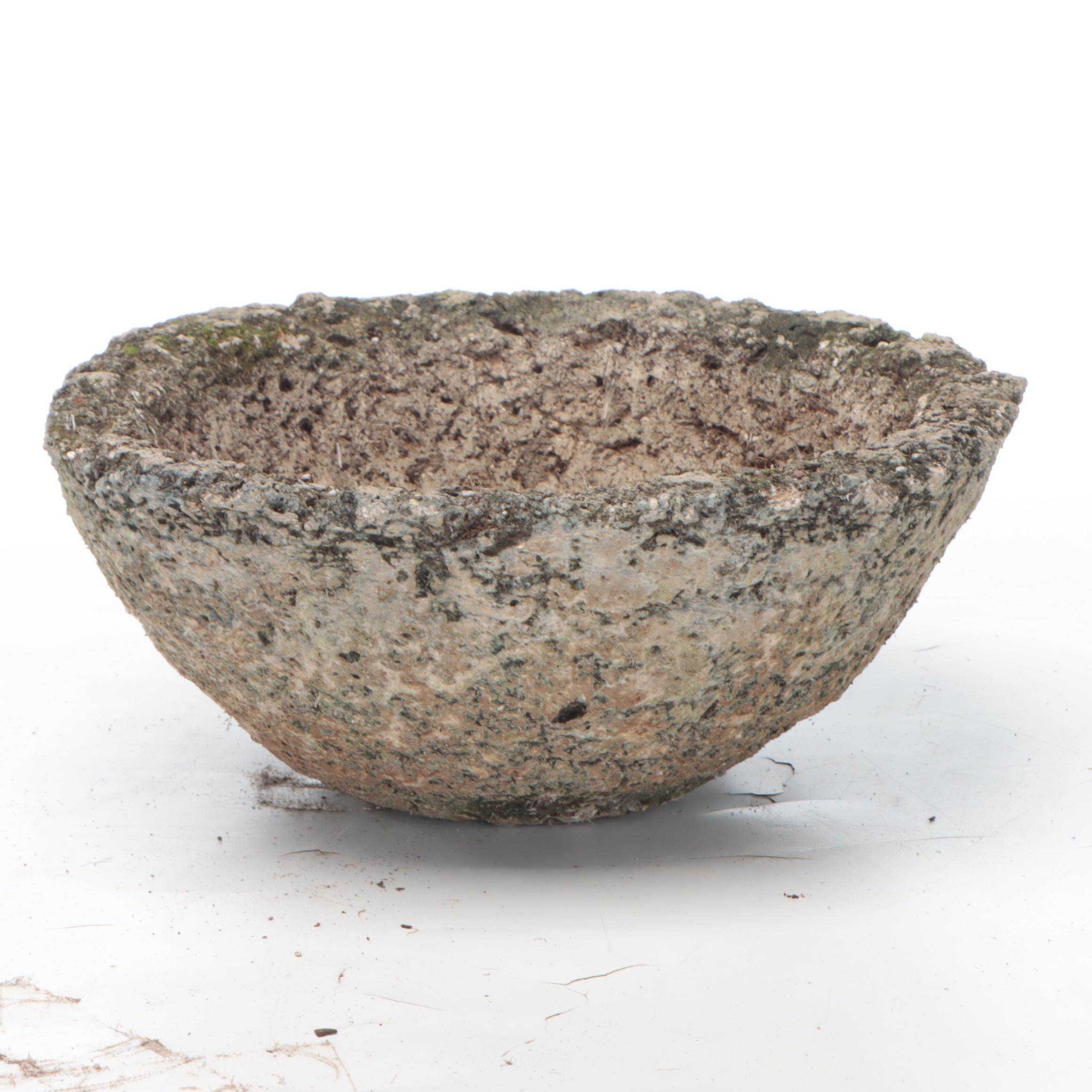 Faux Stone Garden Planters