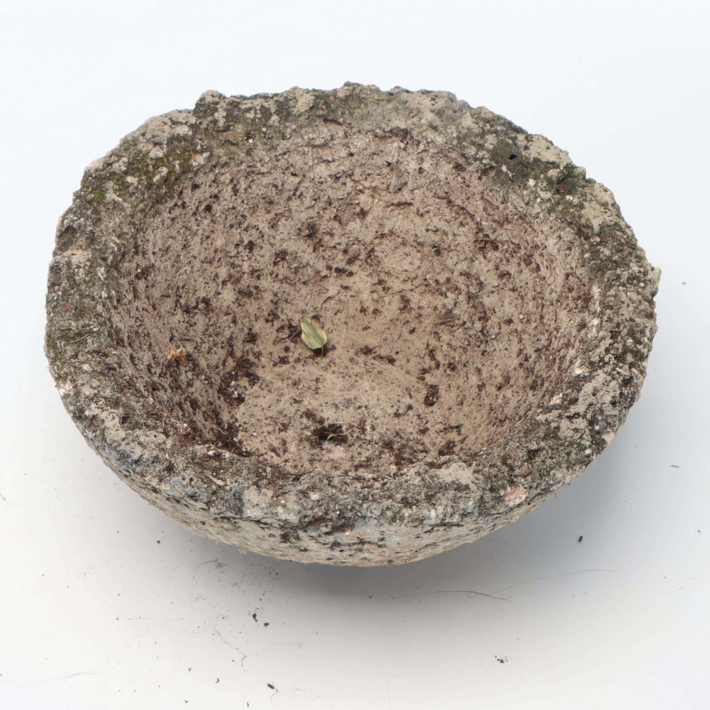 Faux Stone Garden Planters