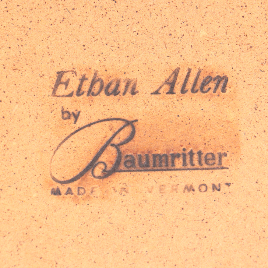 Ethan Allen by Baumritter Wood Vanity Top Mirror, Late 20th Century