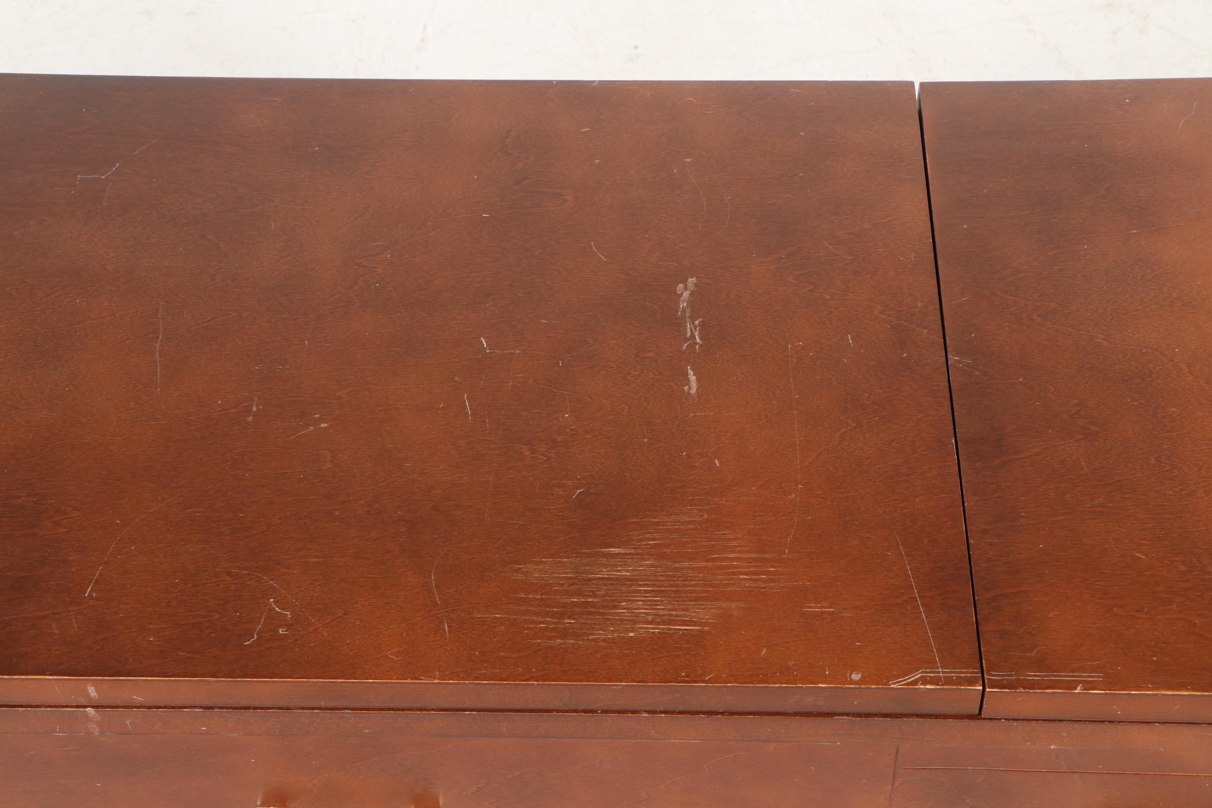 Singer Touch & Sew Model 600E Machine With Folding Cabinet, Mid-20th Century