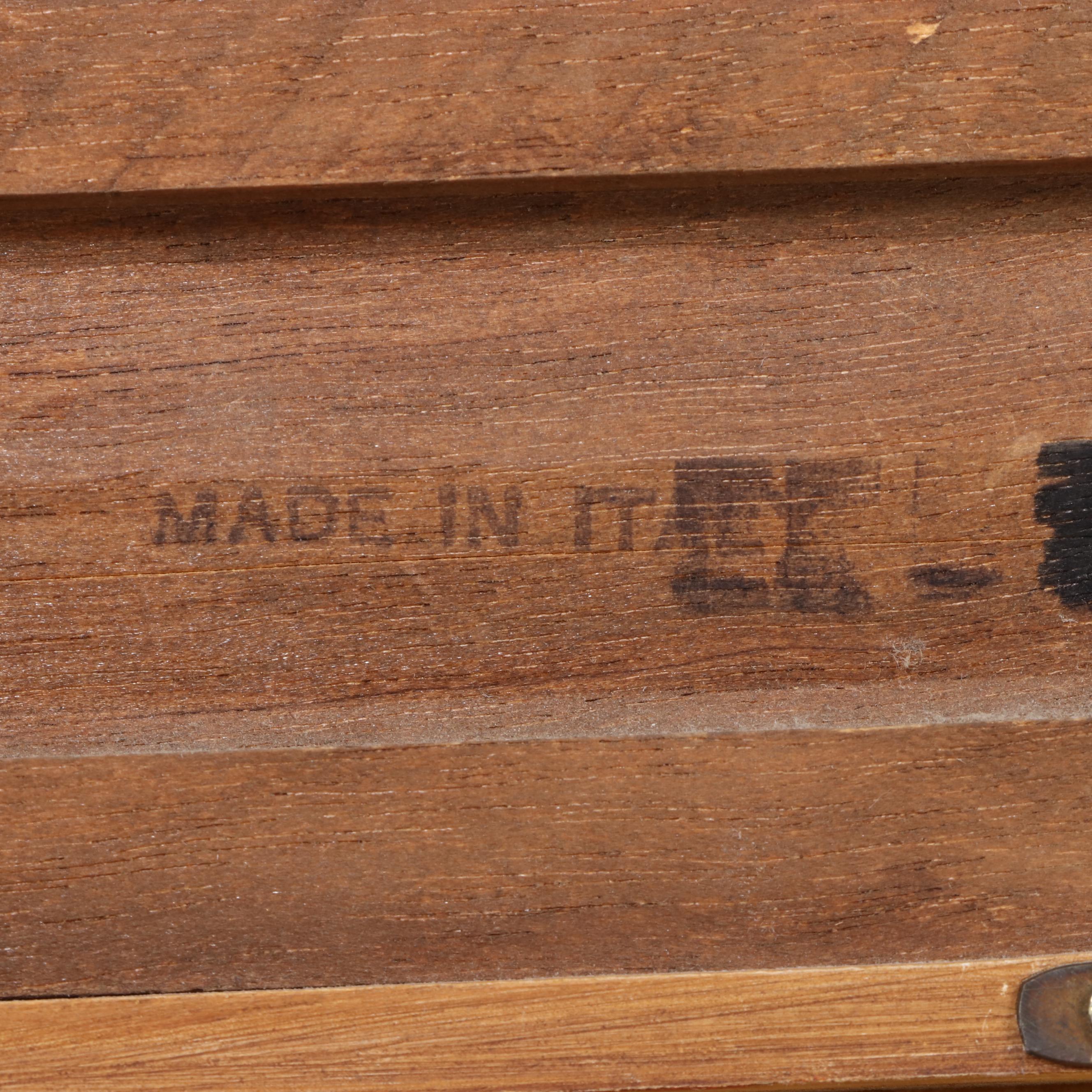 Pair of Italian Neoclassical Style Faux-Tortoiseshell and Parcel-Gilt Mirrors