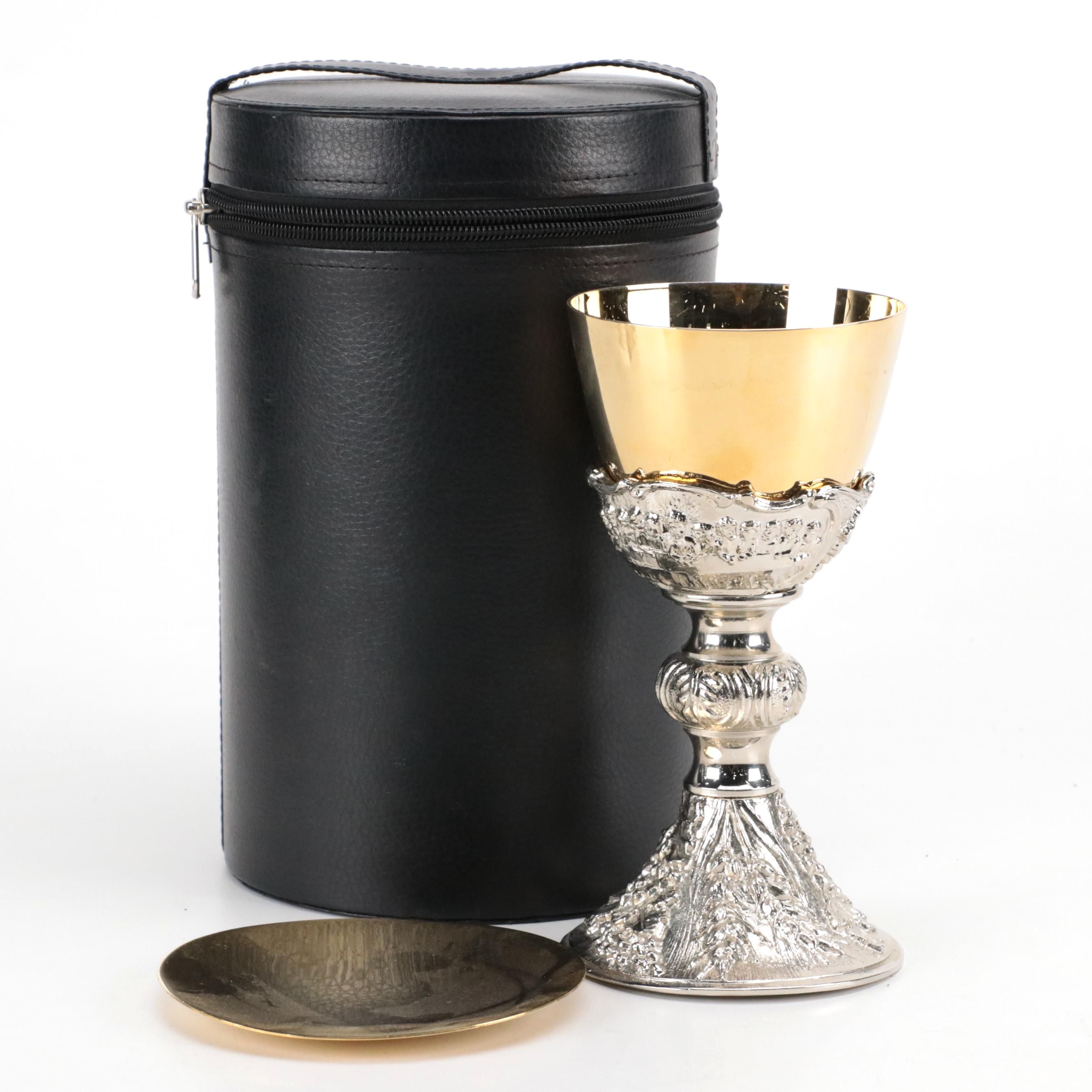 Embossed Metal Holy Grail Model Relic with Case