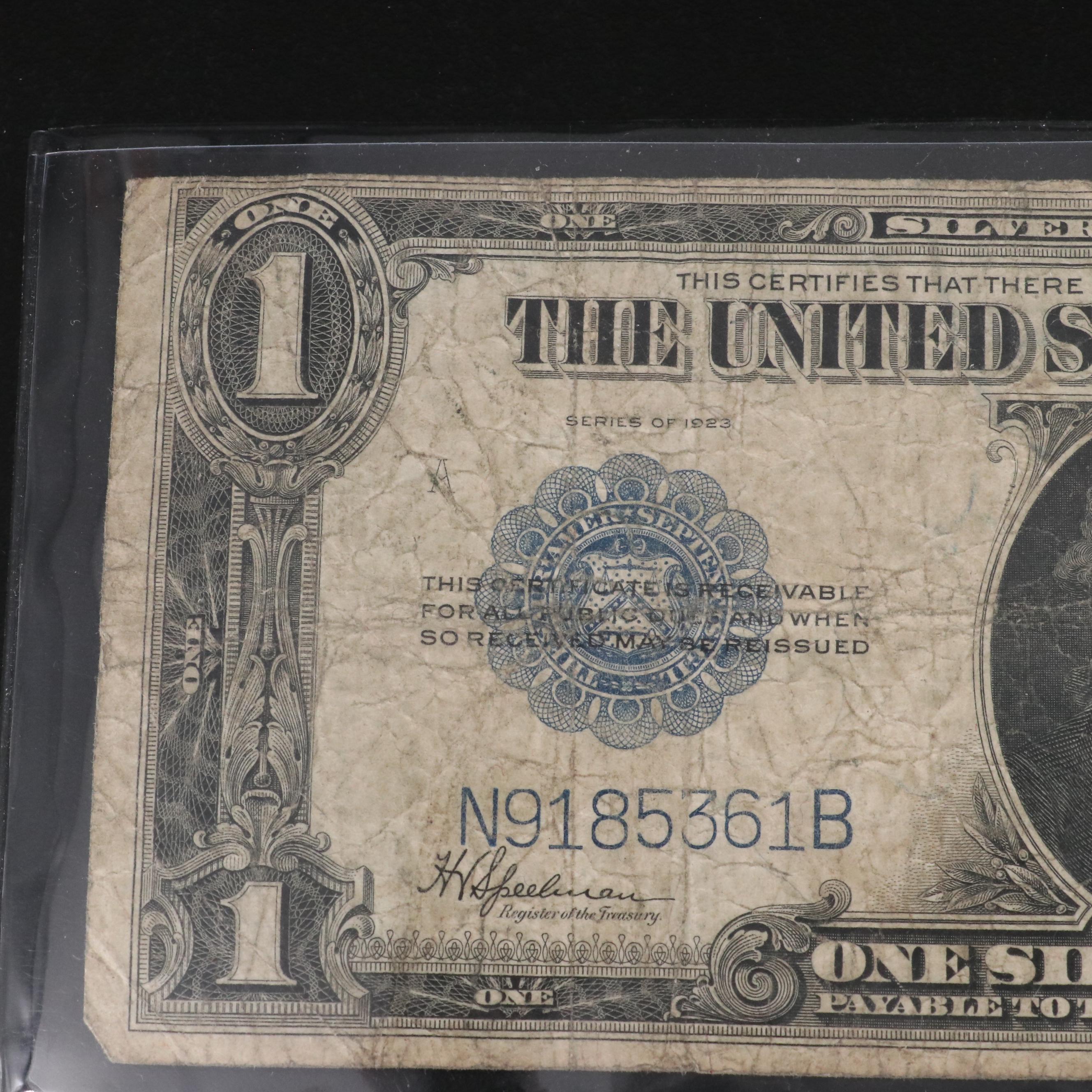 Collection of Eleven Different U.S. Currency Notes