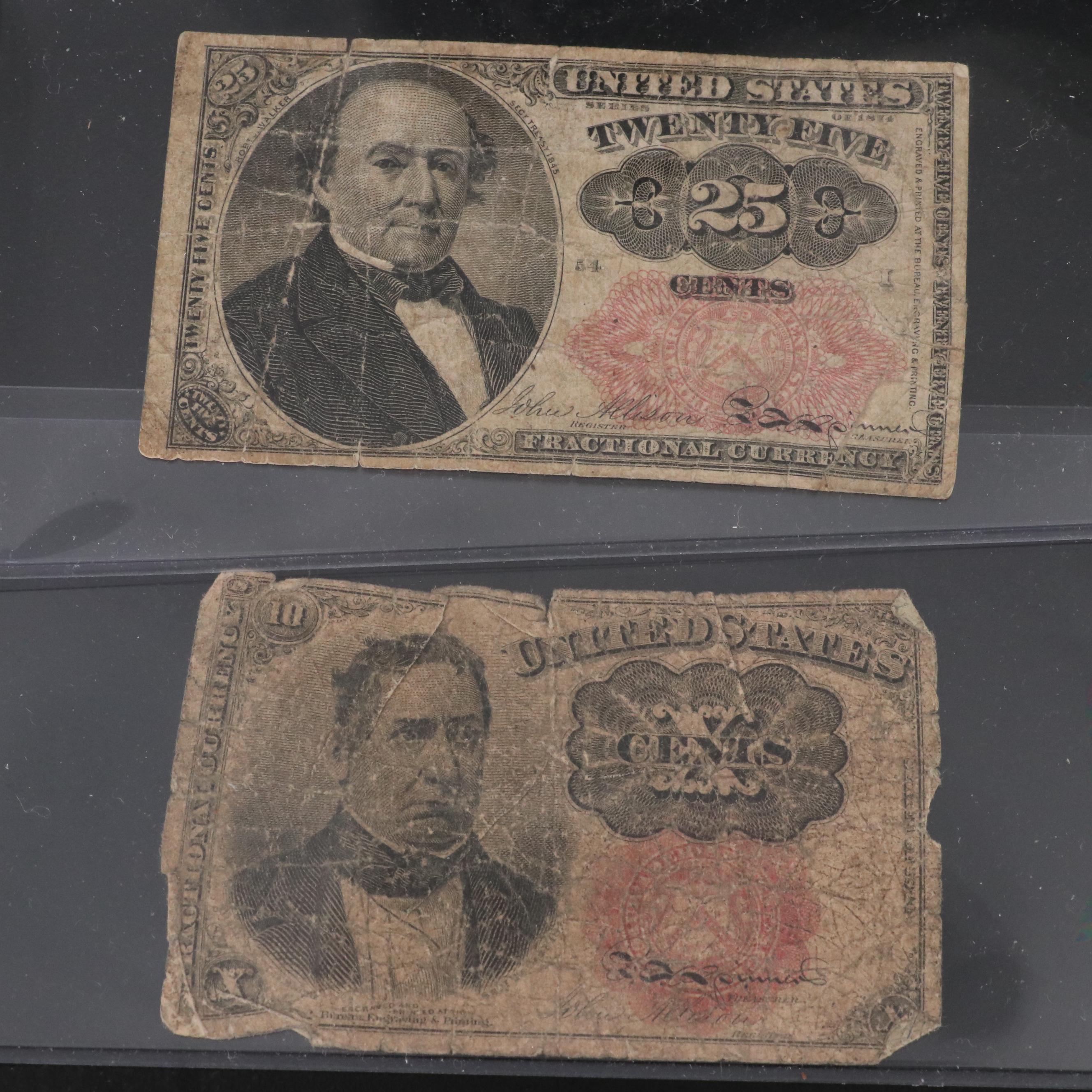 Collection of Eleven Different U.S. Currency Notes