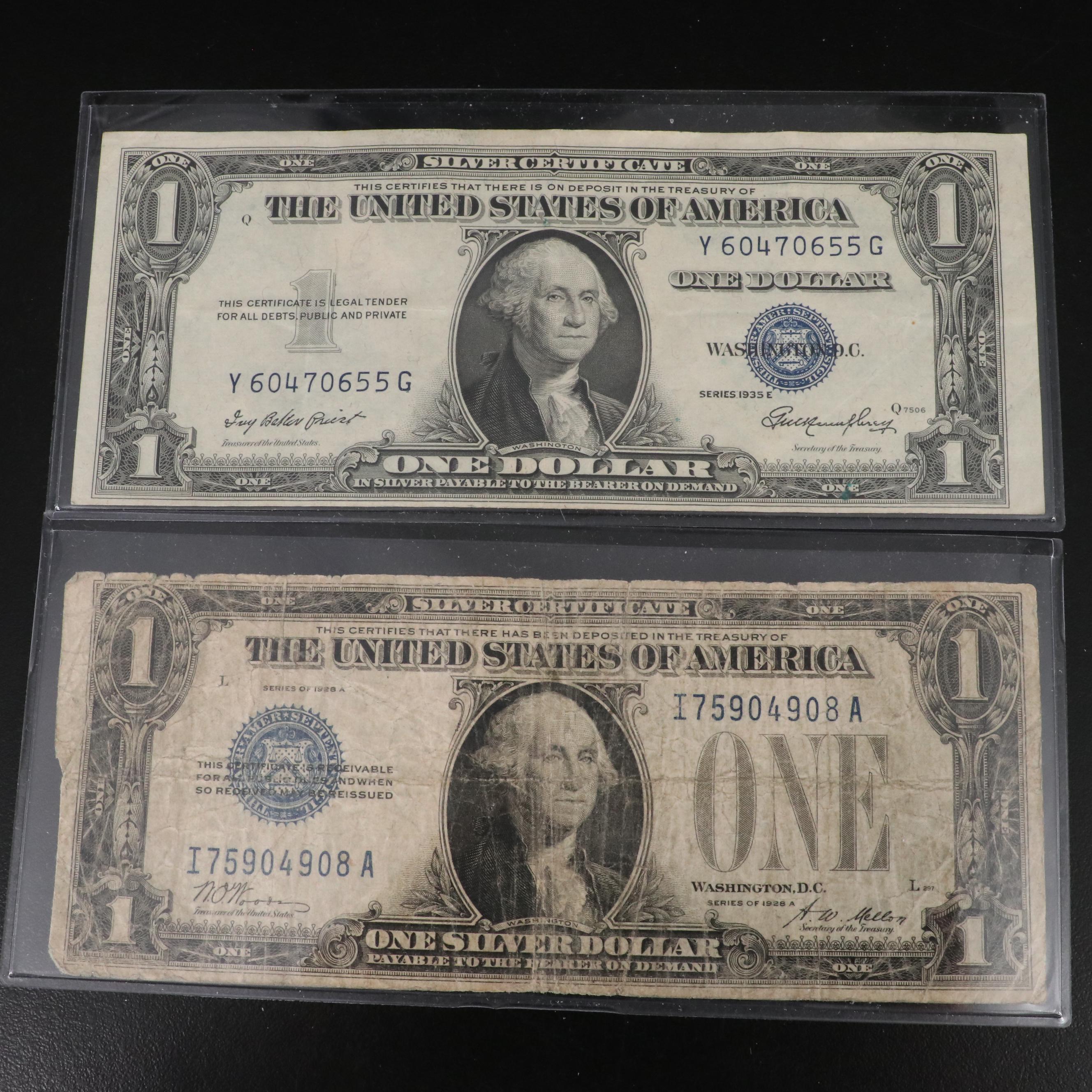 Collection of Eleven Different U.S. Currency Notes